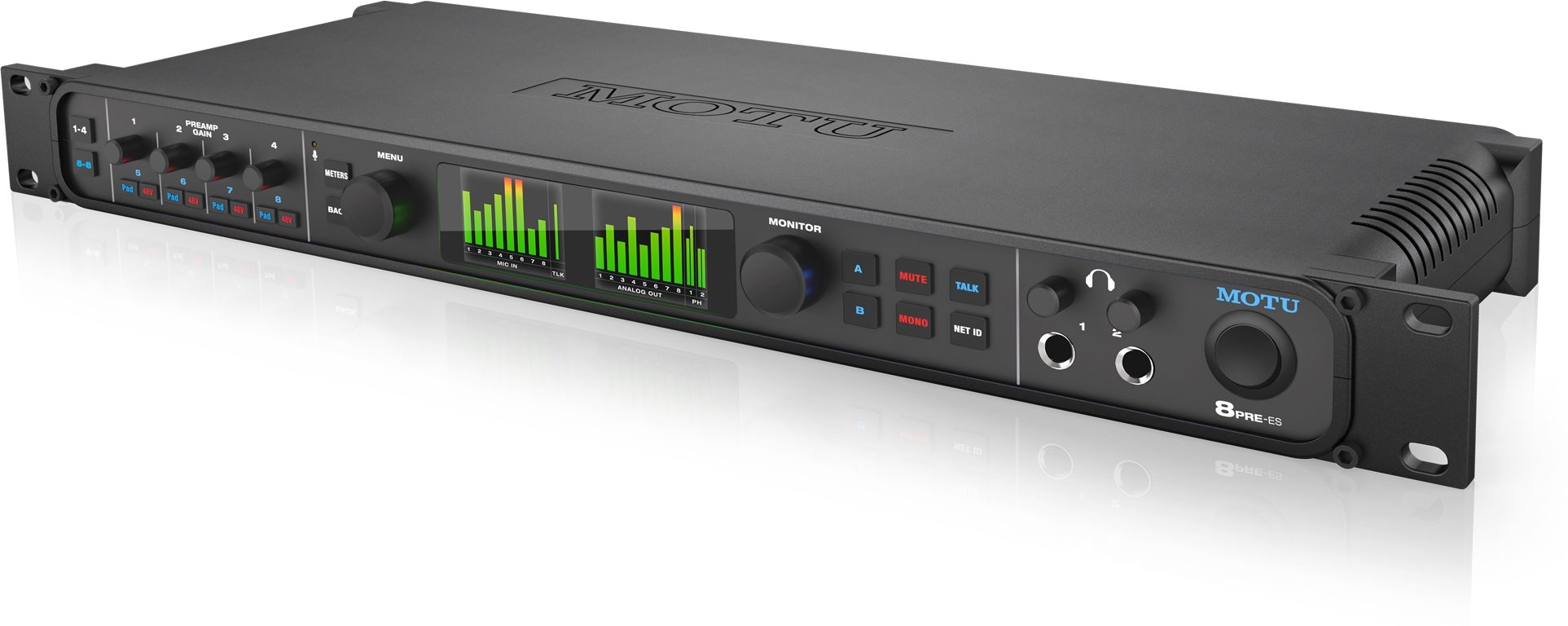 MOTU 8pre-es Thunderbolt and USB Audio Interface | zZounds