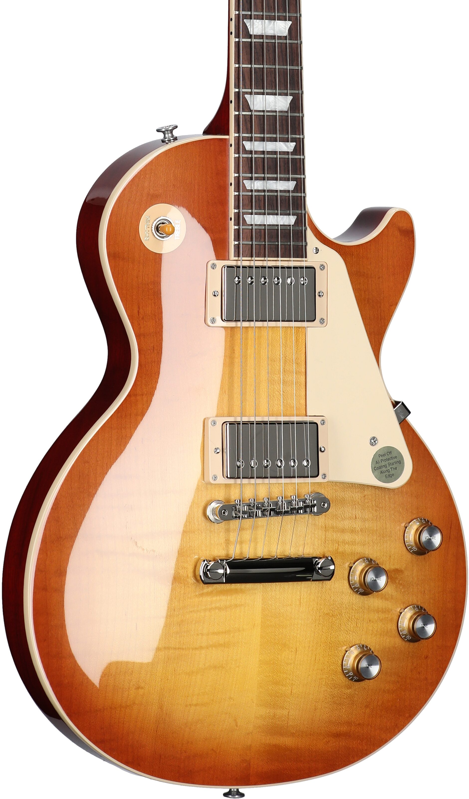 Gibson Les Paul Standard '60s Electric Guitar (with Case), Unburst, Serial Number 220920369, Full Left Front