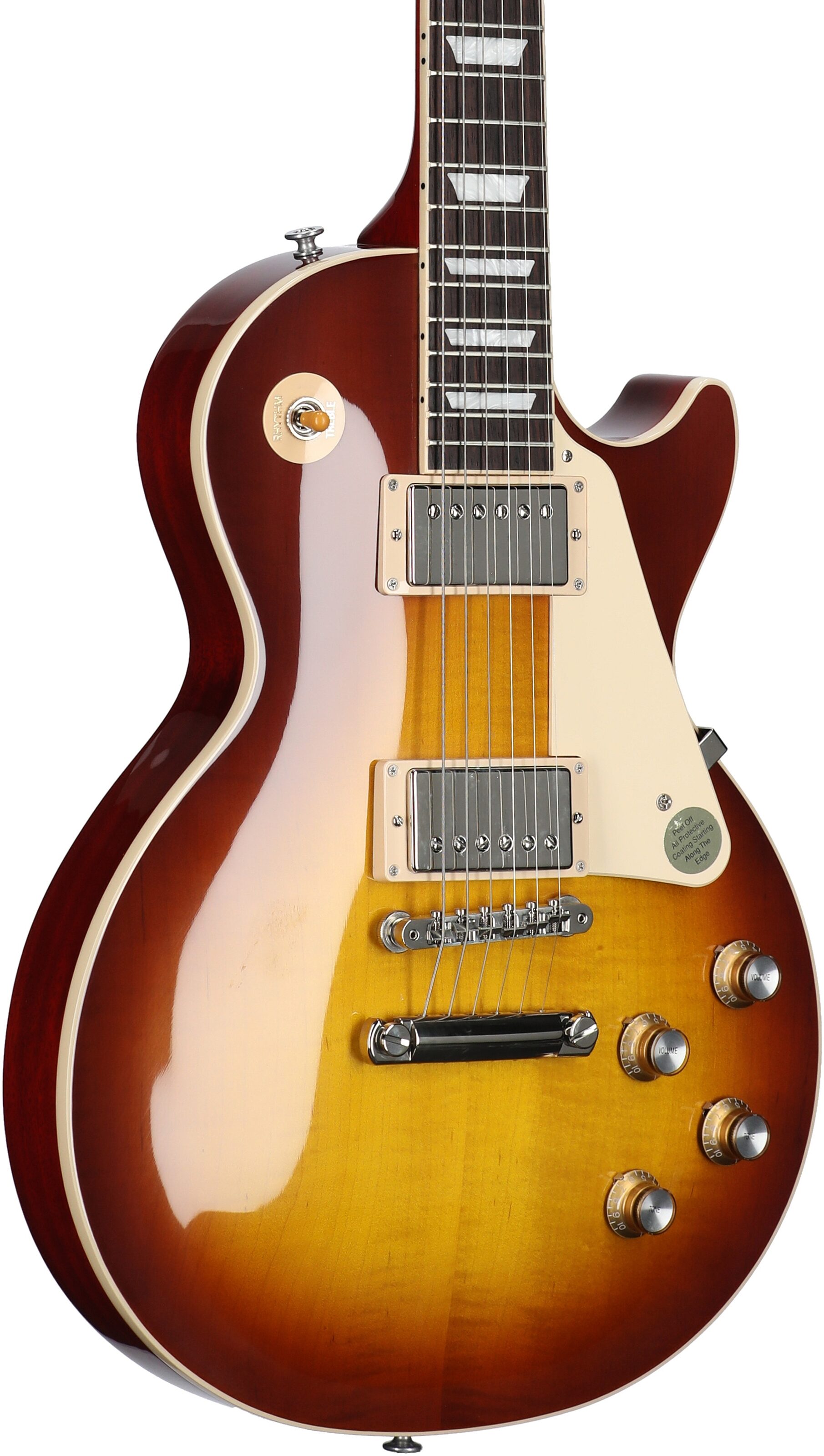 Gibson Les Paul Standard '60s Electric Guitar (with Case), Iced Tea, Serial Number 220720220, Full Left Front