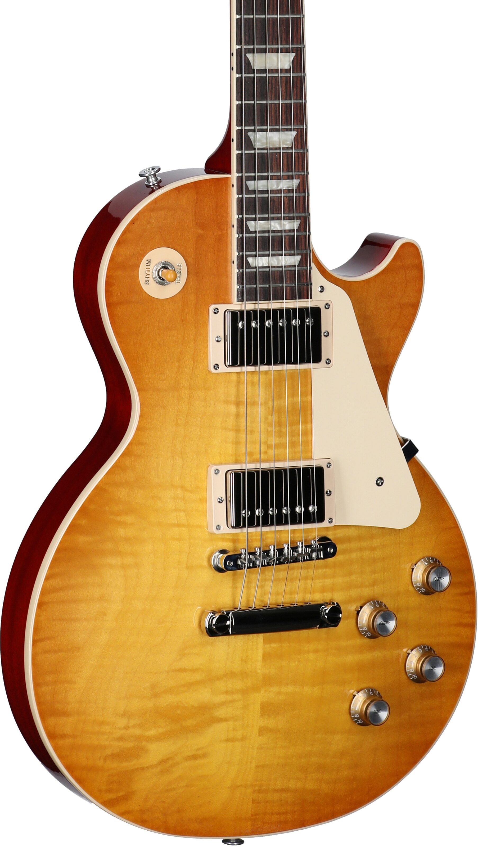 Gibson Exclusive Les Paul Standard '60s AAA Top Electric Guitar (with Case), Unburst, Serial Number 210340226, Full Left Front