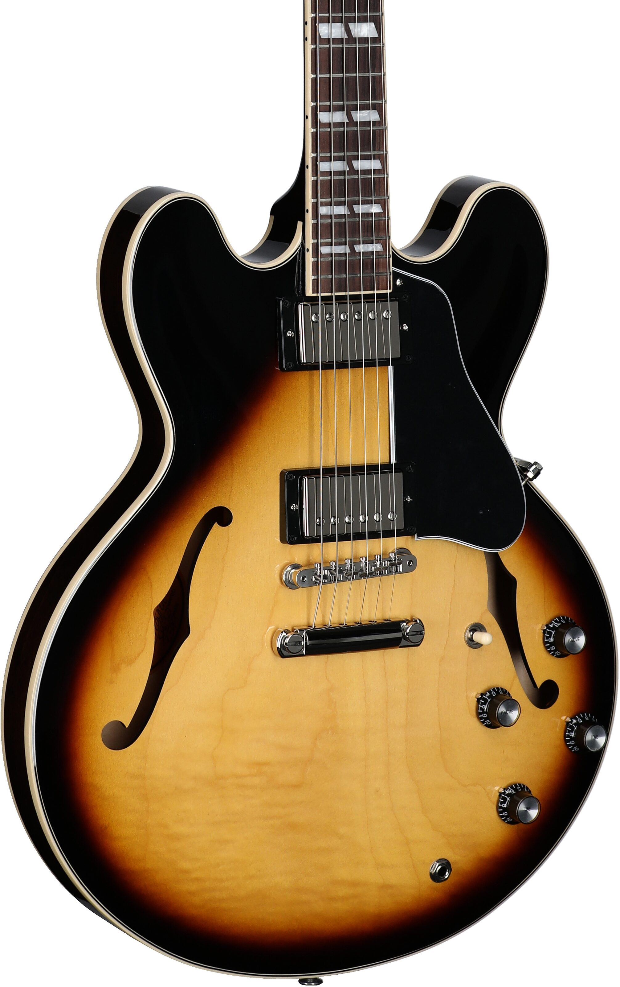 Gibson ES-345 Electric Guitar (with Case), Vintage Burst, Serial Number 212040264, Full Left Front