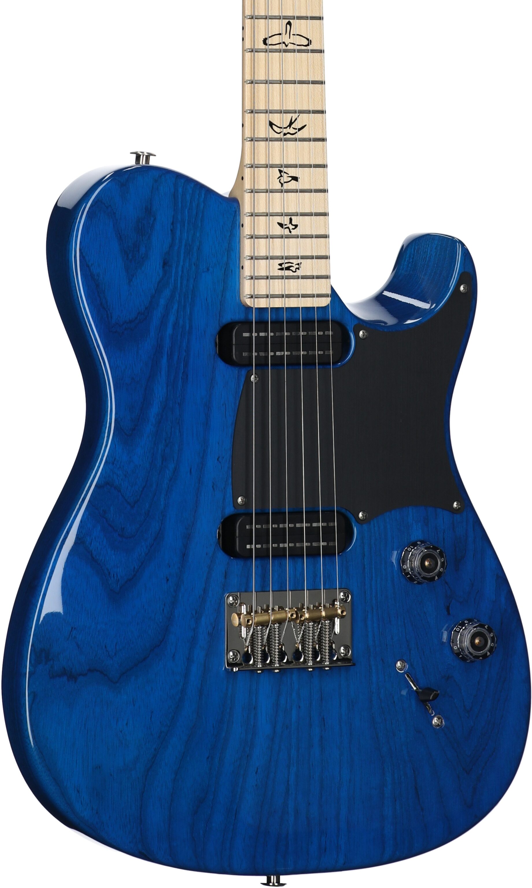 PRS Paul Reed Smith NF 53 Electric Guitar (with Gig Bag), Blue Matteo, Serial Number 0389736, Full Left Front