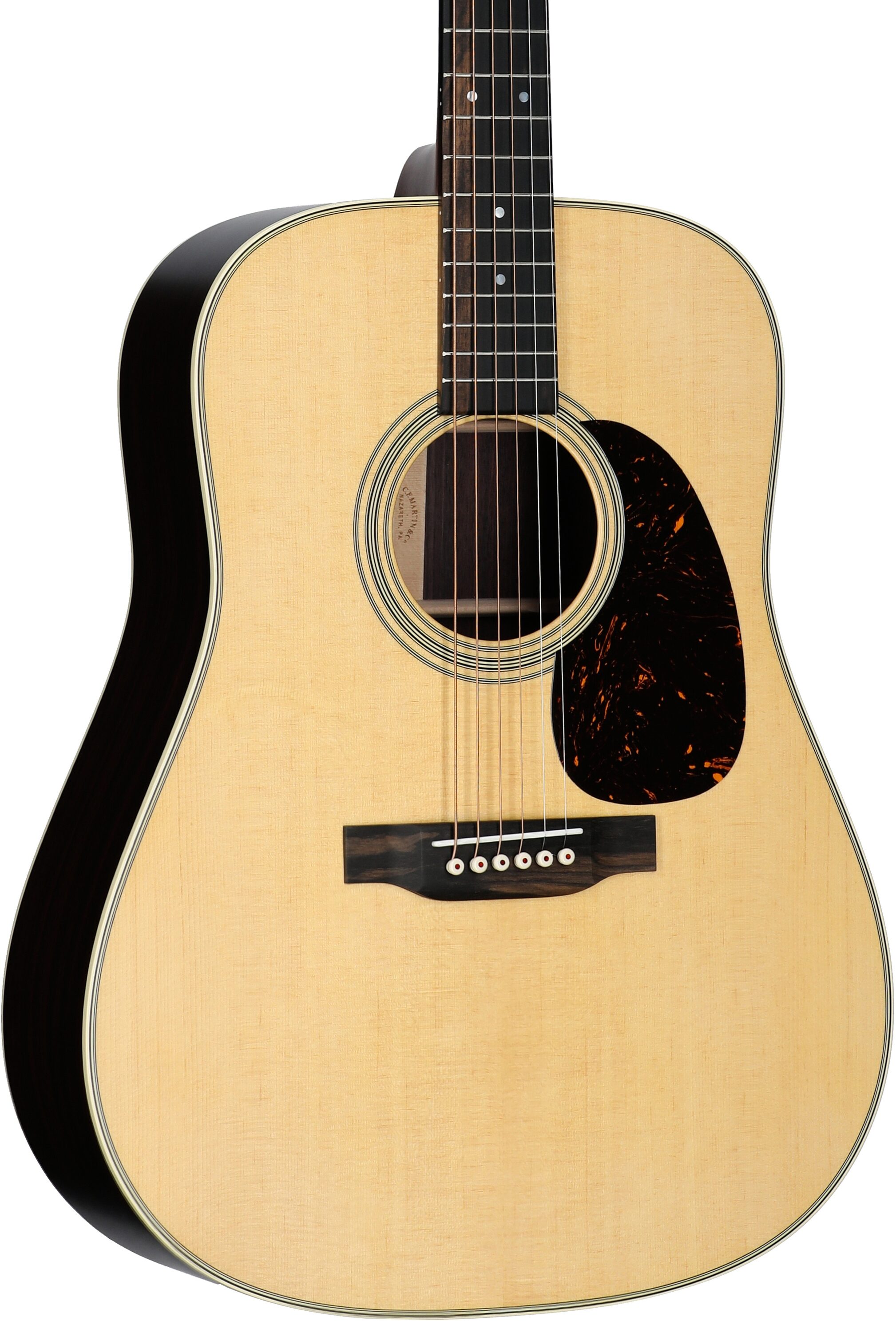 Martin D-28 Satin Acoustic Guitar (with Case), Natural, Serial Number M2871168, Full Left Front
