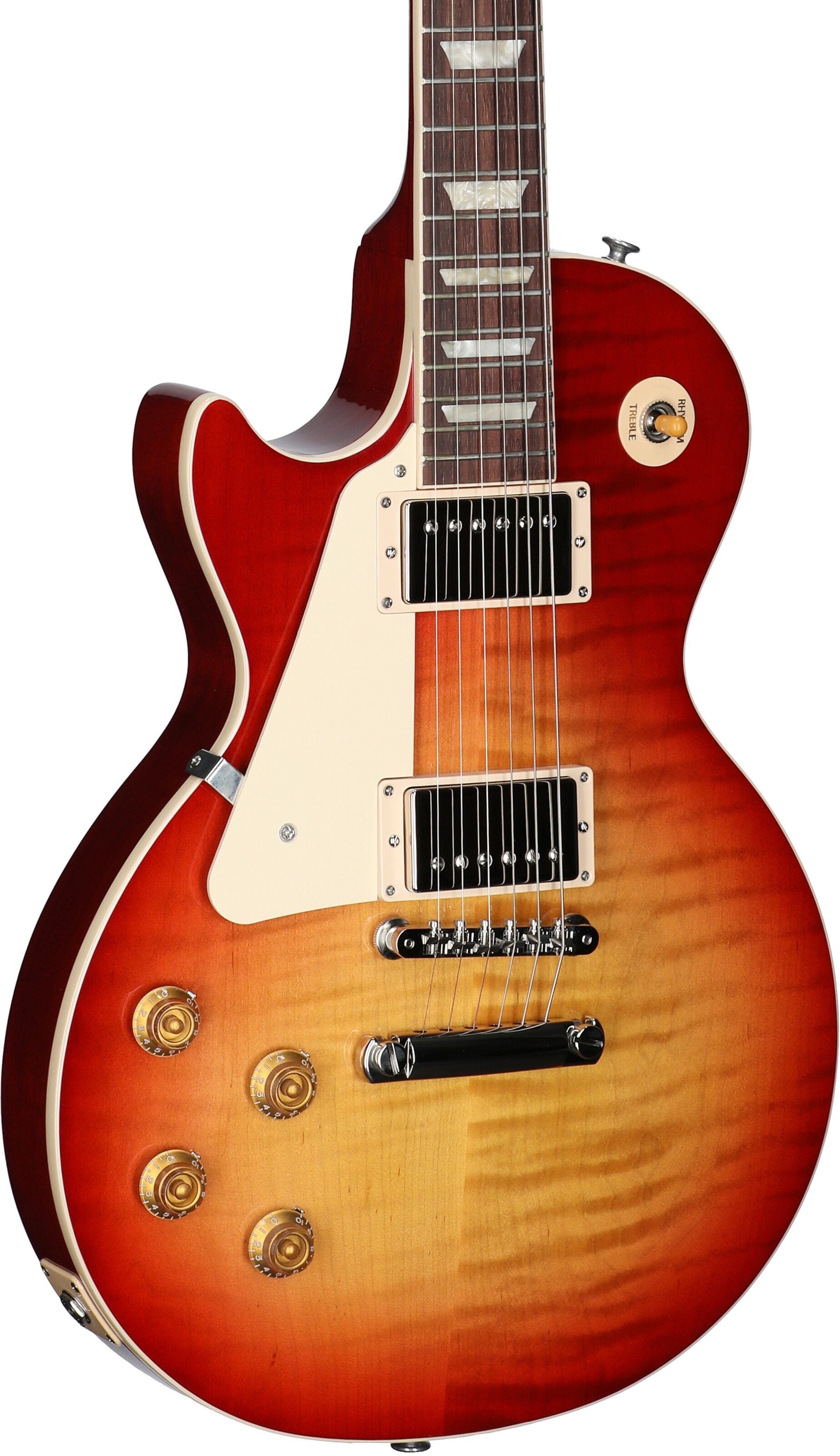 Gibson Les Paul Standard '50s Electric Guitar, Left-Handed (with Case), Heritage Cherry Sunburst, Serial Number 230540060, Full Left Front