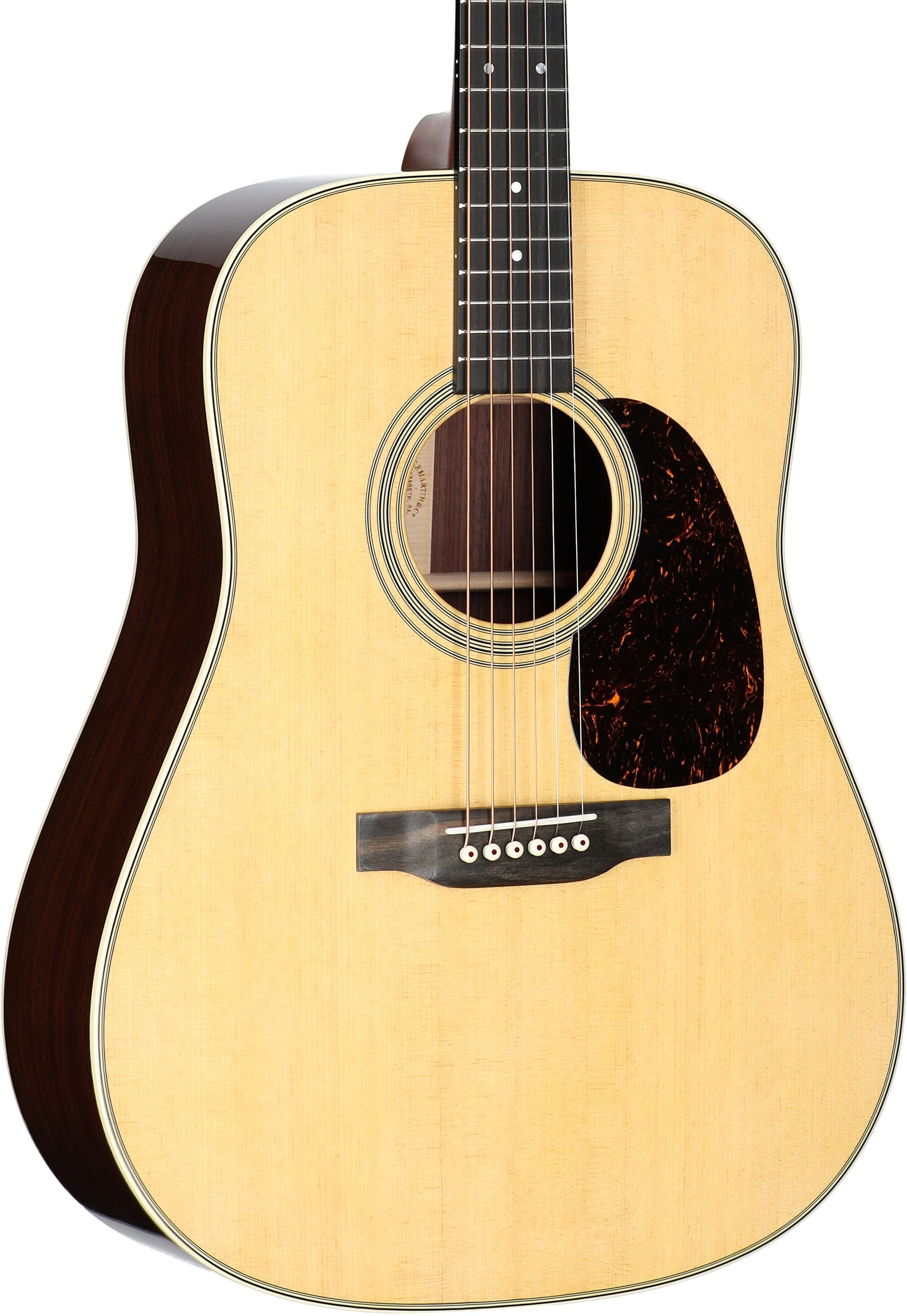Martin D-28 Reimagined Dreadnought Acoustic Guitar (with Case), Natural, Serial Number M2896685, Full Left Front
