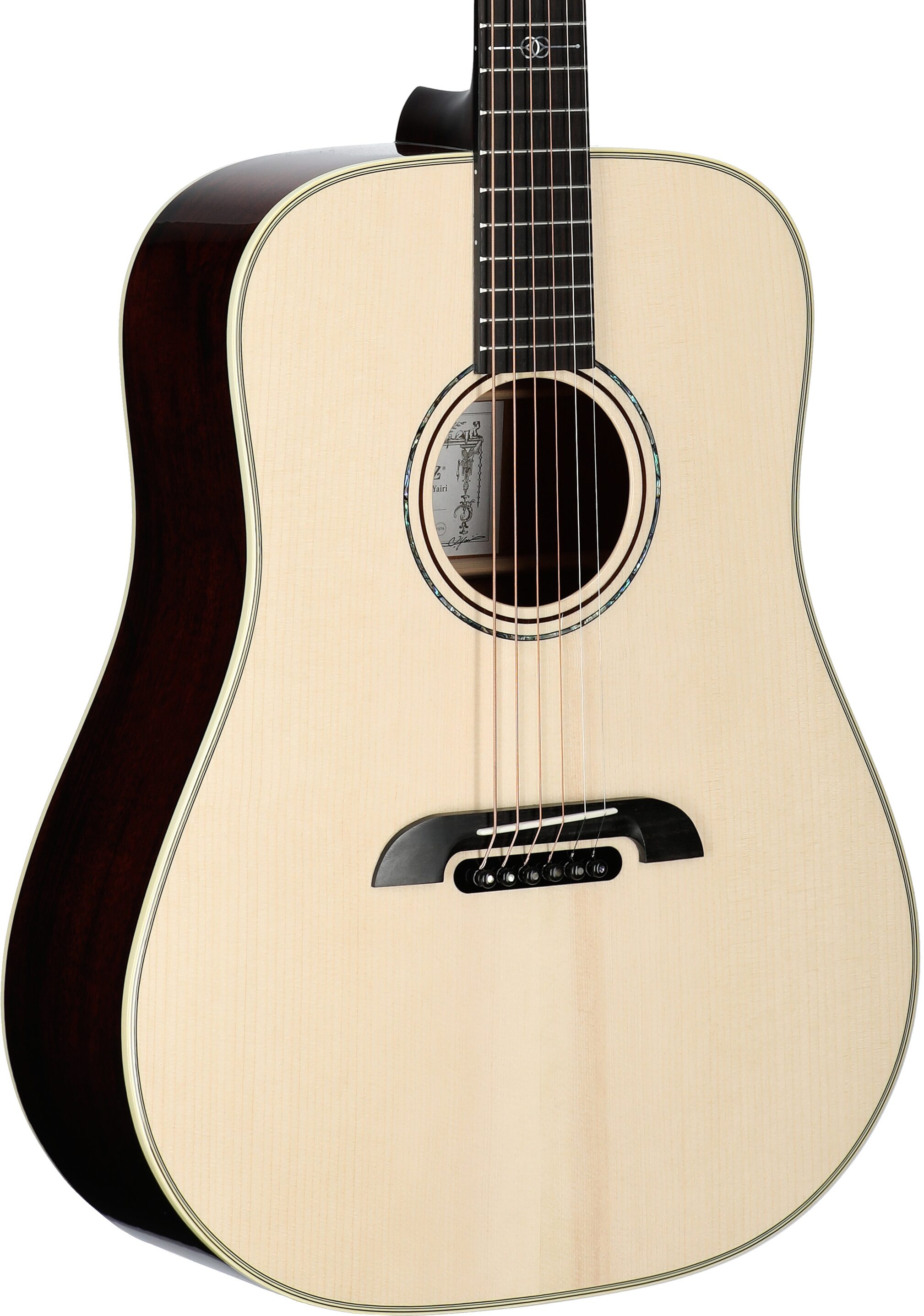 Alvarez Yairi DYM60HD Masterworks Acoustic Guitar (with Case), New, Serial Number 76612, Full Left Front