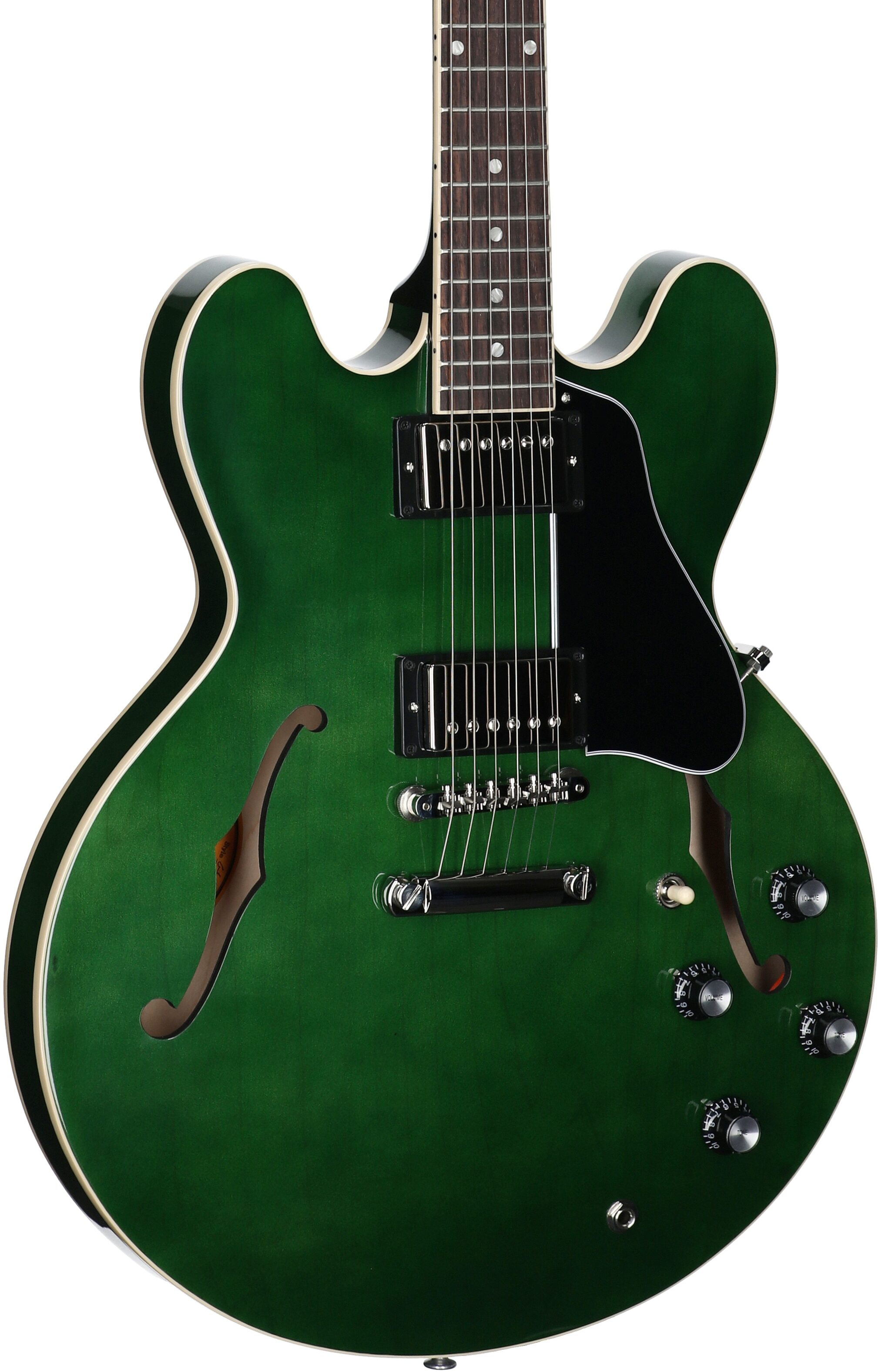 Gibson ES-335 Electric Guitar (with Case), Spearmint, Serial Number 232740123, Full Left Front
