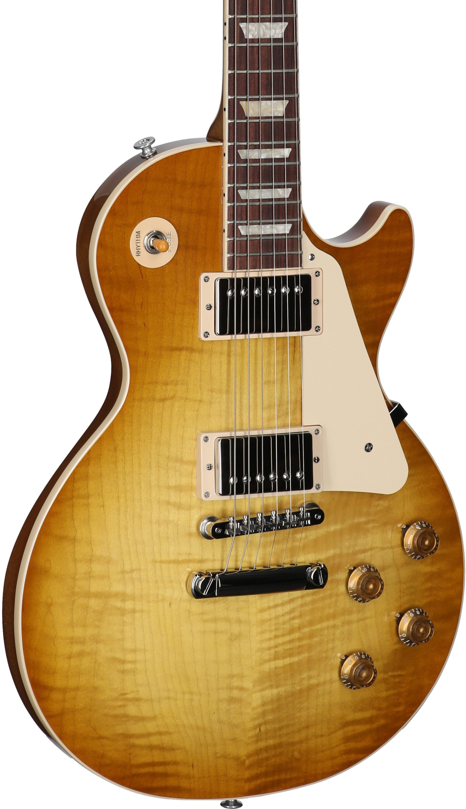 Gibson Exclusive Les Paul Standard Lite AAA Electric Guitar (with Case), Honey Burst, Serial Number 233140361, Full Left Front
