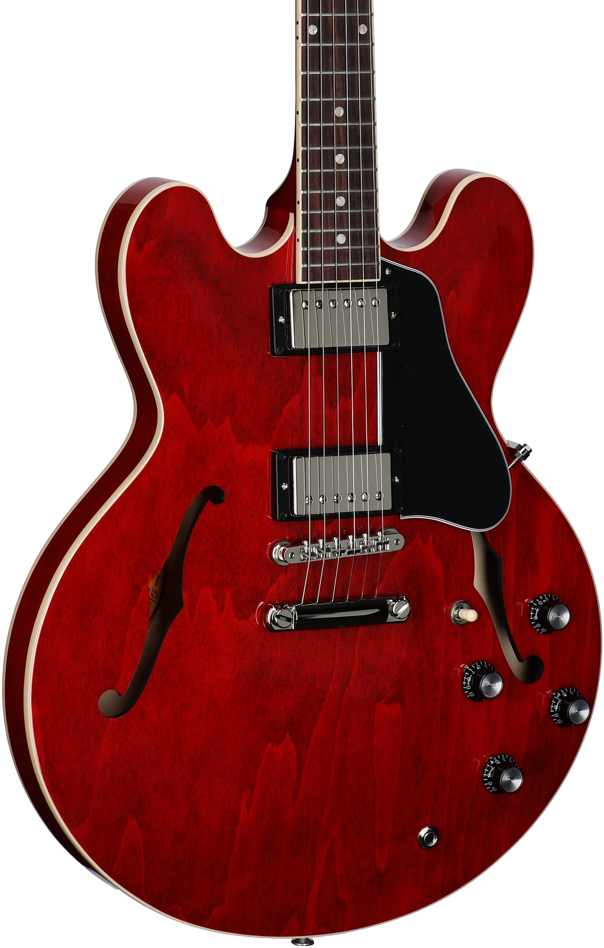 Gibson ES-335 Electric Guitar (with Case), Sixties Cherry, Serial Number 233940349, Full Left Front
