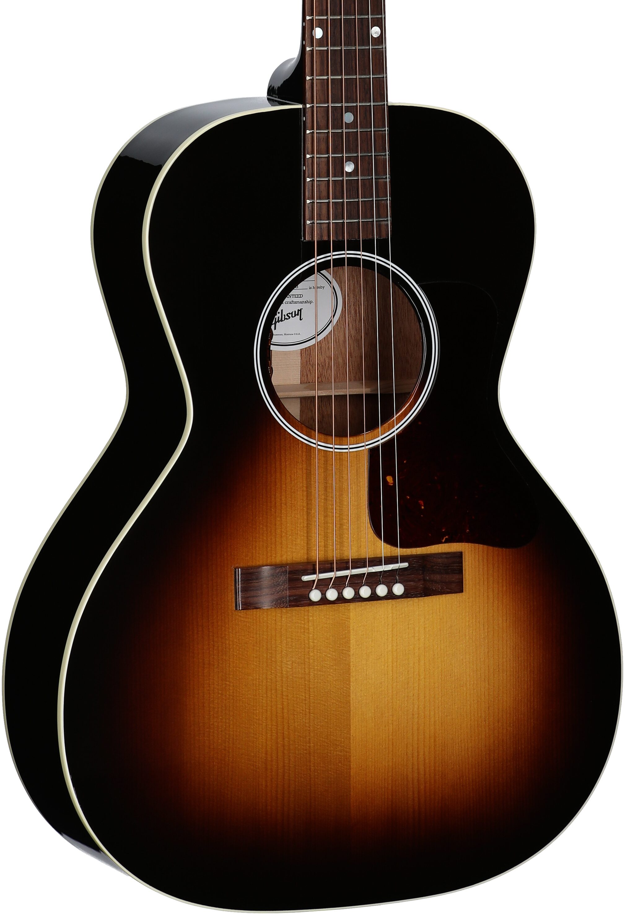 Gibson L-00 Standard Acoustic-Electric Guitar (with Case), Vintage Sunburst, Serial Number 23064148, Full Left Front