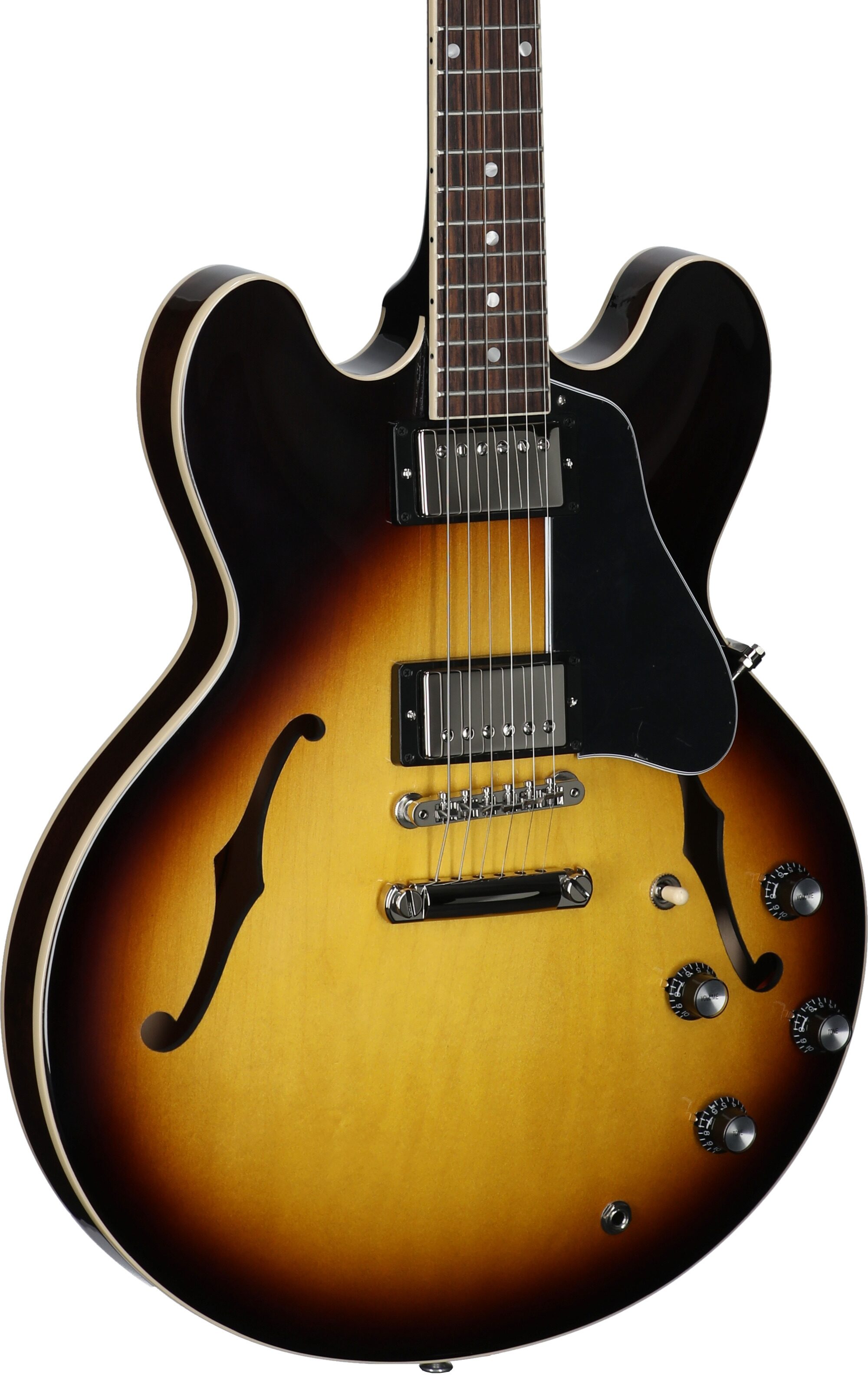 Gibson ES-335 Electric Guitar (with Case), Vintage Burst, Serial Number 234140135, Full Left Front