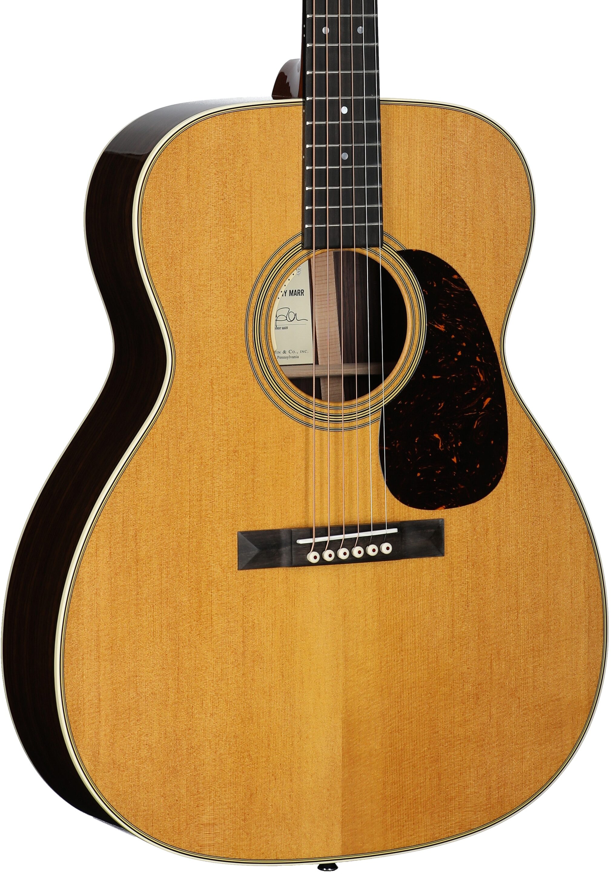 Martin M-6 Johnny Marr Acoustic-Electric Guitar, New, Serial Number M2918900, Full Left Front