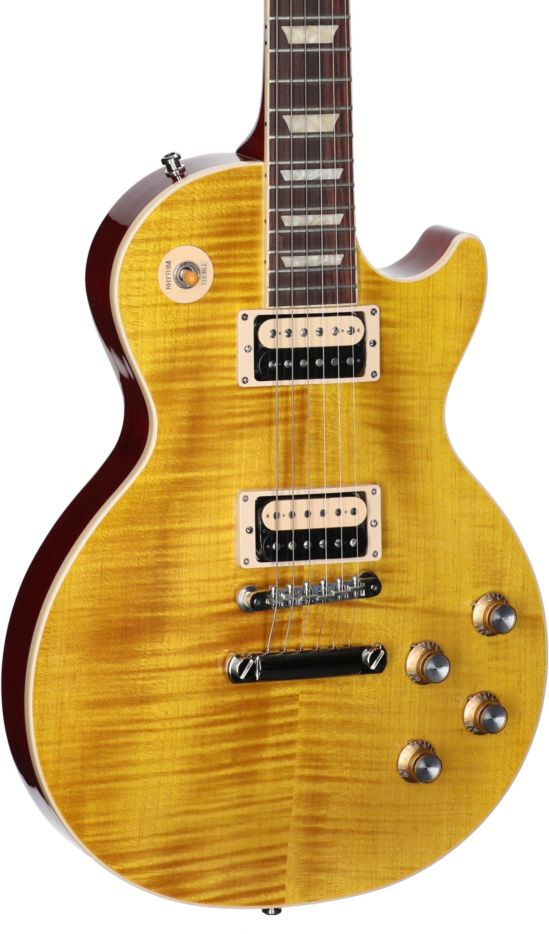 Gibson Slash Les Paul Standard Electric Guitar (with Case), Appetite Amber, Serial Number 224840302, Full Left Front