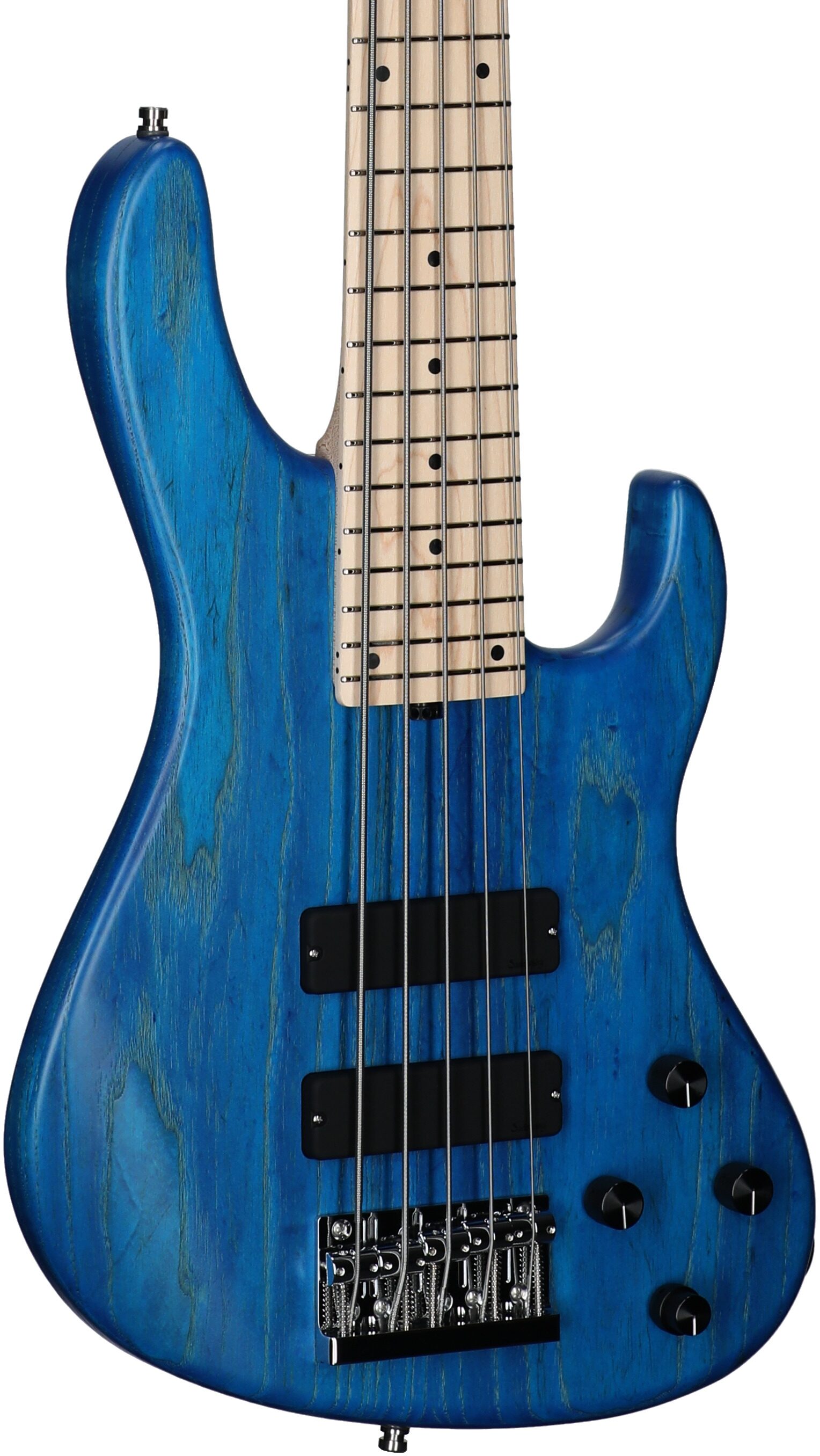 Sadowsky MetroLine 24-fret Modern Bass, 5-String (with Gig Bag), Ocean Blue, Serial Number SML F 004385-24, Full Left Front