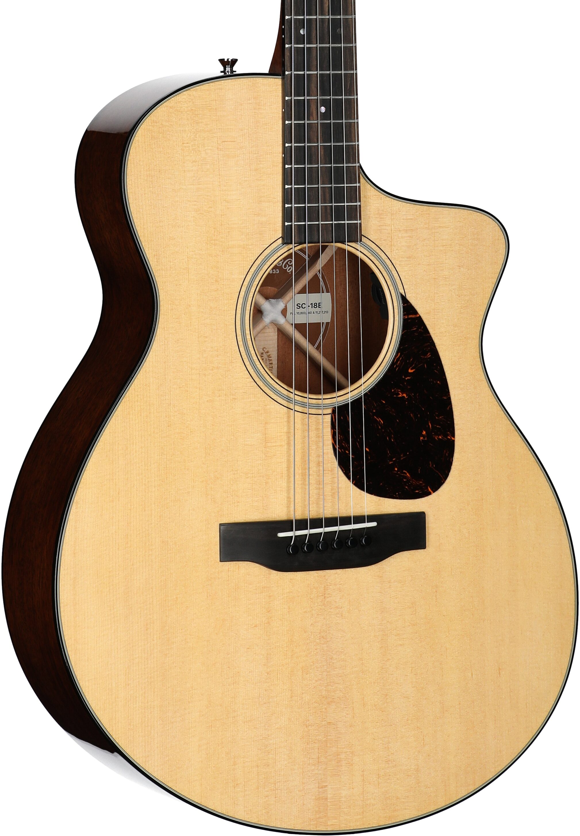 Martin SC-18E Acoustic-Electric Guitar, With Fishman Electronics, Serial Number M2944640, Full Left Front