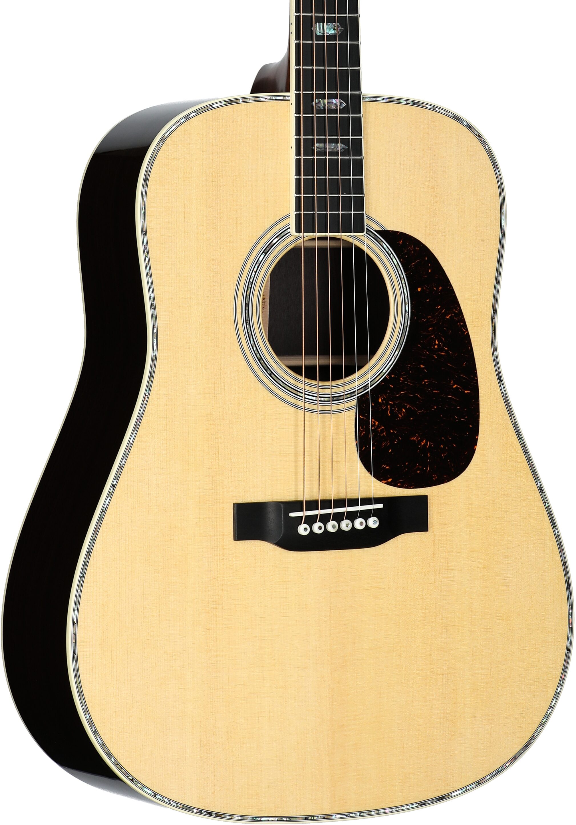 Martin D-41-v2 Acoustic Guitar (with Case), Natural, Serial Number M2940426, Full Left Front