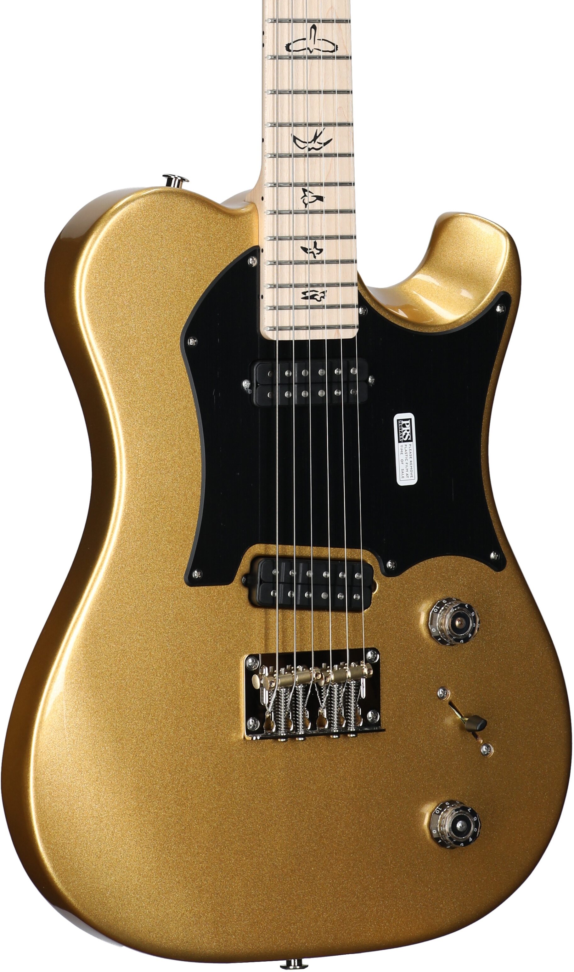 PRS Paul Reed Smith Myles Kennedy Electric Guitar (with Gig Bag), Egyptian Gold Metallic, Serial Number 0402960, Full Left Front