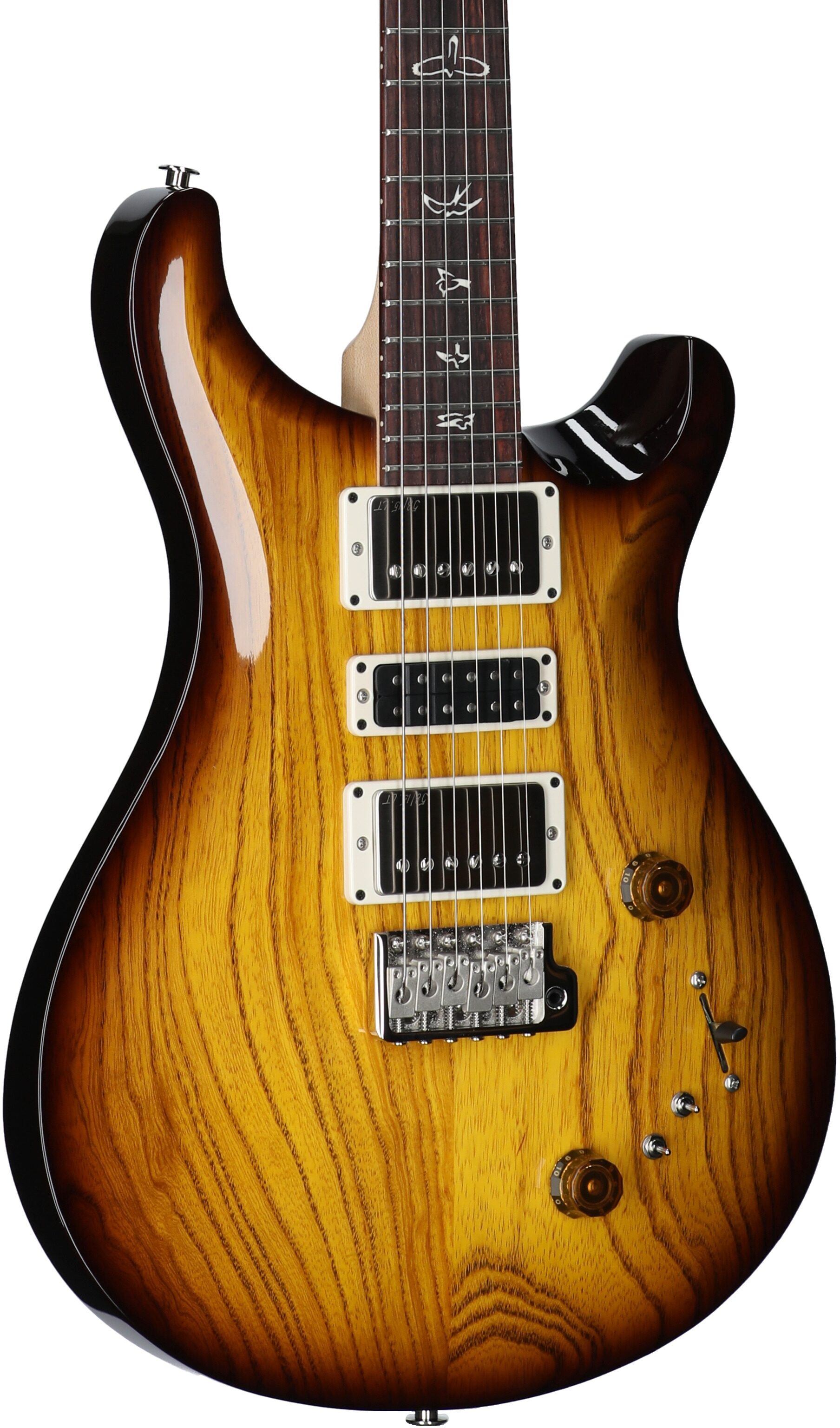 PRS Paul Reed Smith Swamp Ash Special Electric Guitar, with Rosewood Fingerboard (with Gig Bag), McCarty Tobacco Sunburst, Serial Number 0403943, Full Left Front