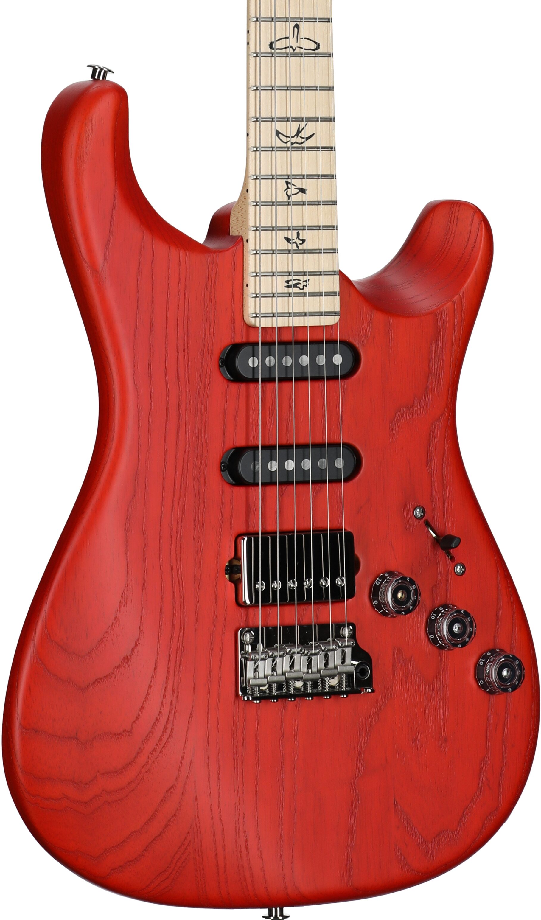 PRS Paul Reed Smith Fiore Satin Electric Guitar (with Gig Bag), Amaryllis, Serial Number 0404010, Full Left Front
