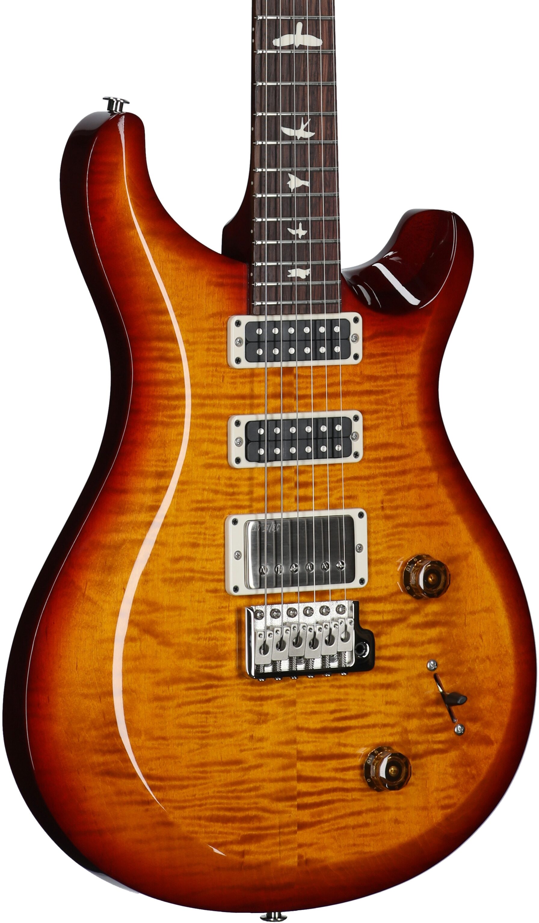 PRS Paul Reed Smith S2 Studio Electric Guitar, Dark Cherry Sunburst, Serial Number S2080978, Full Left Front