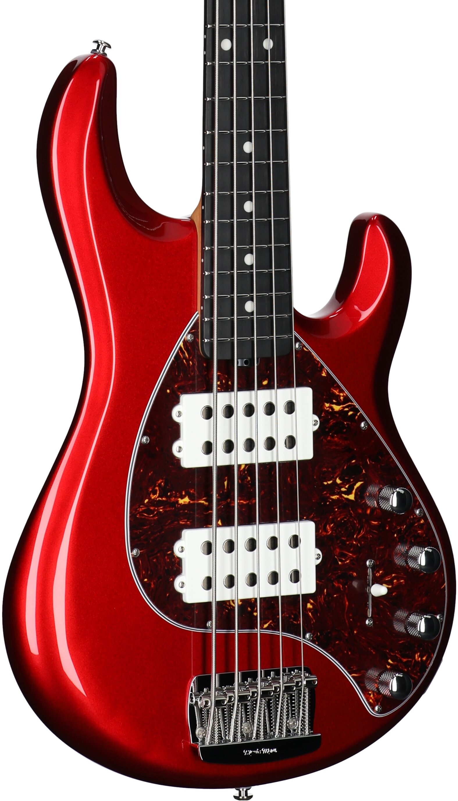 Ernie Ball Music Man StingRay 5 Special HH Electric Bass (with Case), Candyman, Serial Number K07988, Full Left Front