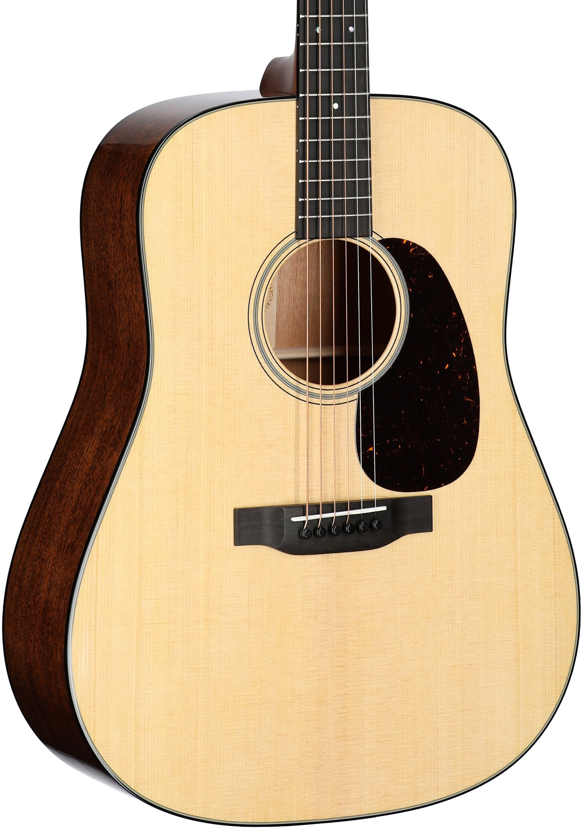Martin D-18 V2 Acoustic Guitar (with Case), Natural, Serial Number M2961867, Full Left Front