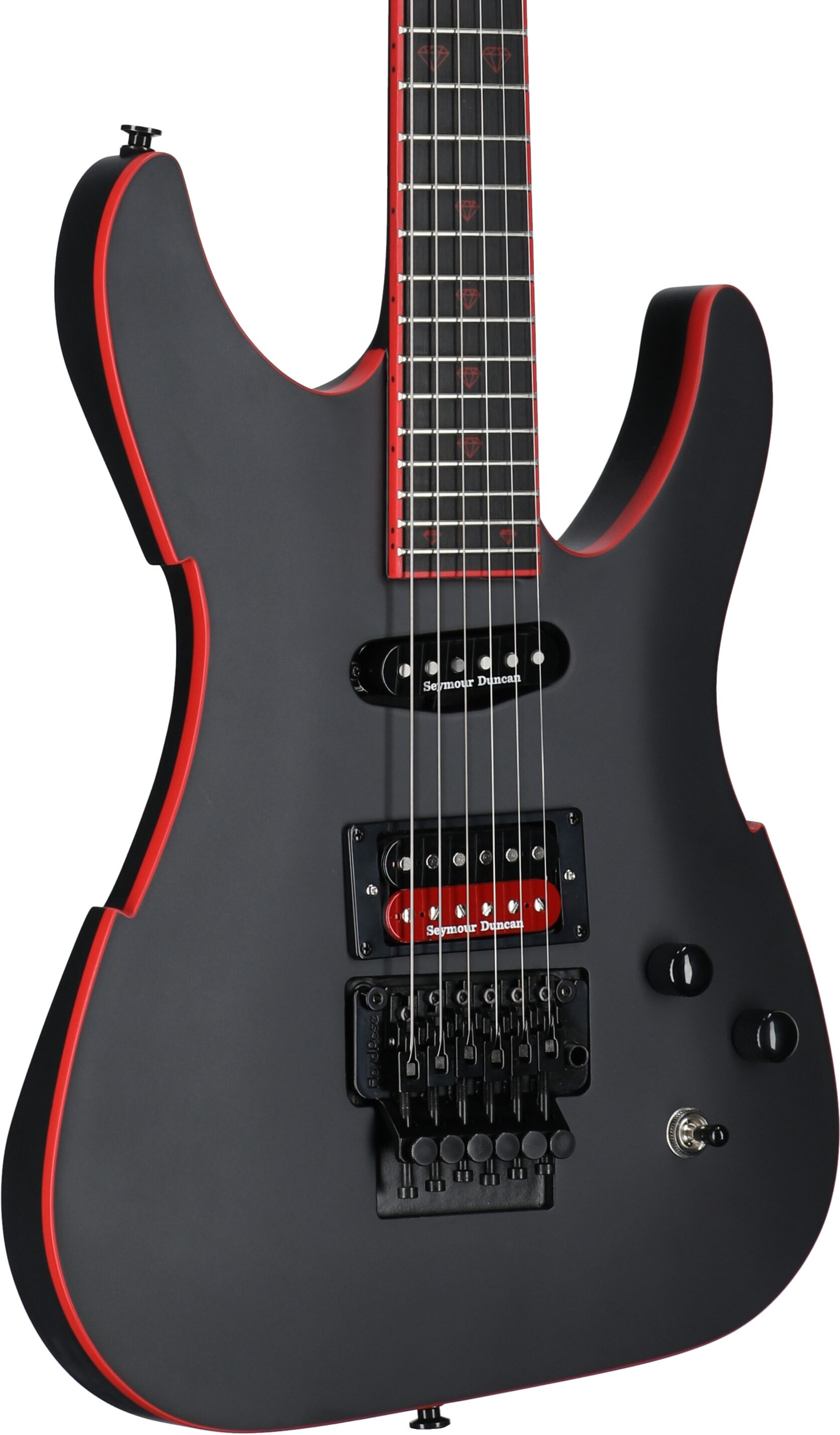 Peavey Vandenberg Electric Guitar (with Case), Matte Black, Serial Number 0ARCFA2000120, Full Left Front