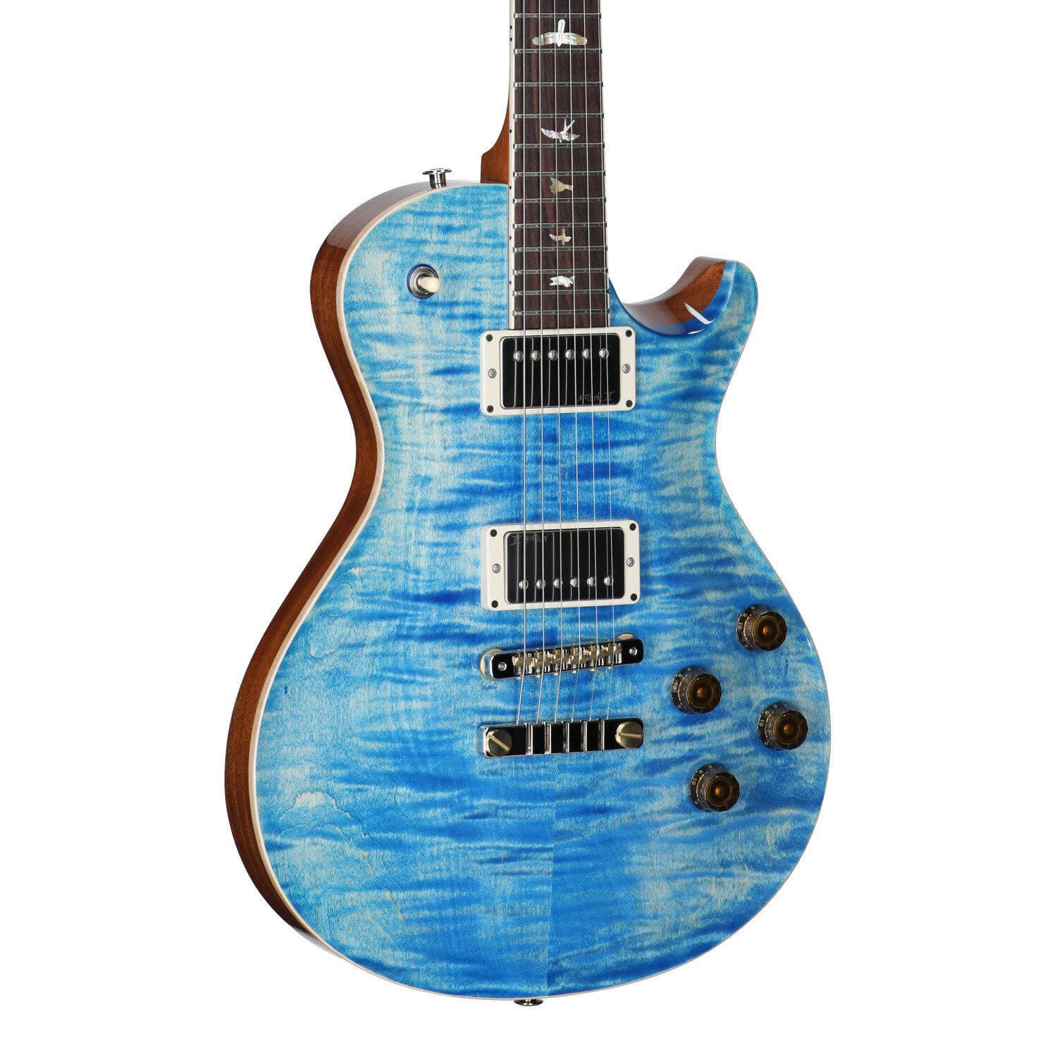 PRS Paul Reed Smith 40th Anniversary McCarty SC56 Limited Edition Electric Guitar, Faded Blue Jean, Serial Number 0406560, Full Left Front