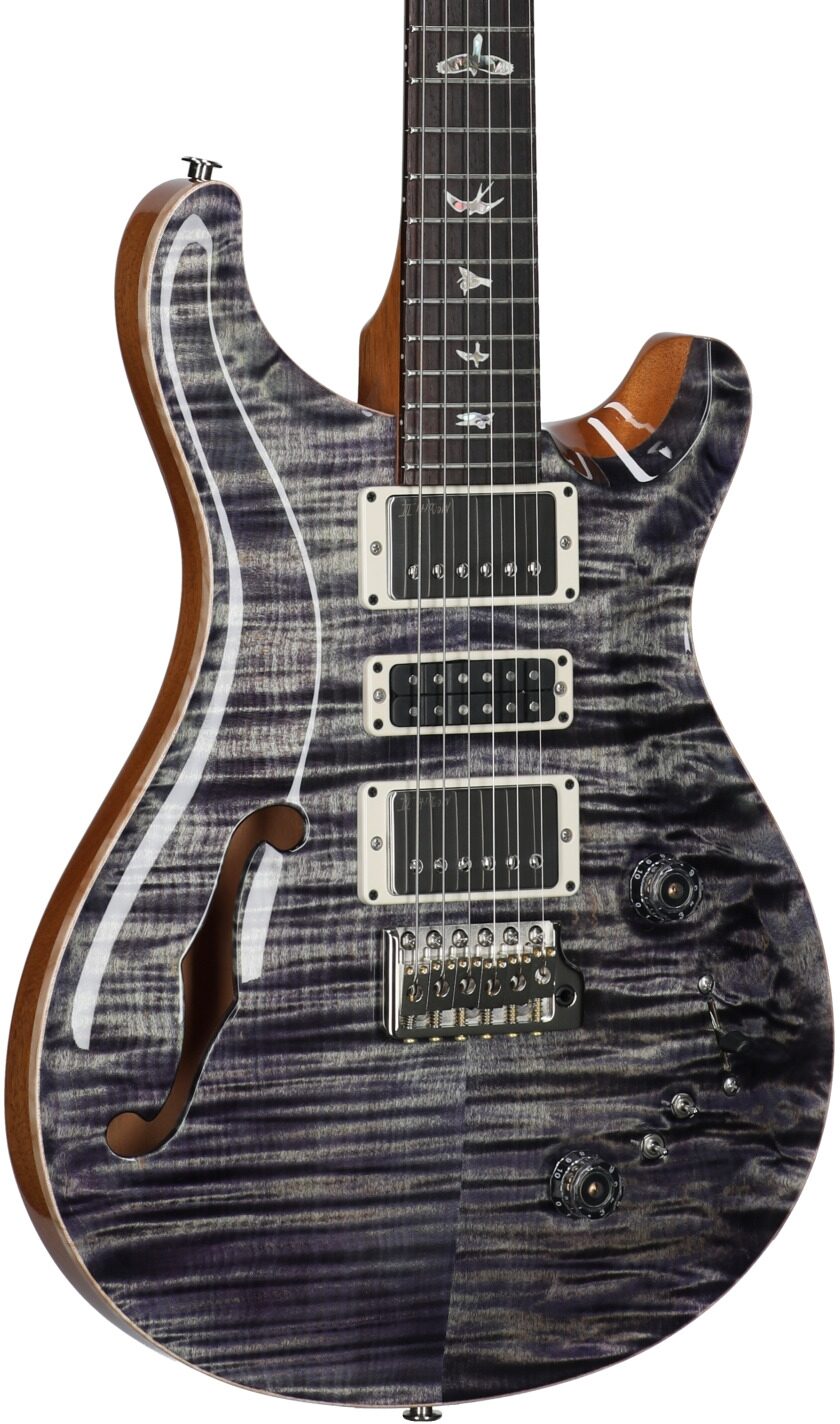 PRS Paul Reed Smith Special Semi-Hollowbody Electric Guitar (with Case), Aurora Borealis, Serial Number 0408469, Full Left Front