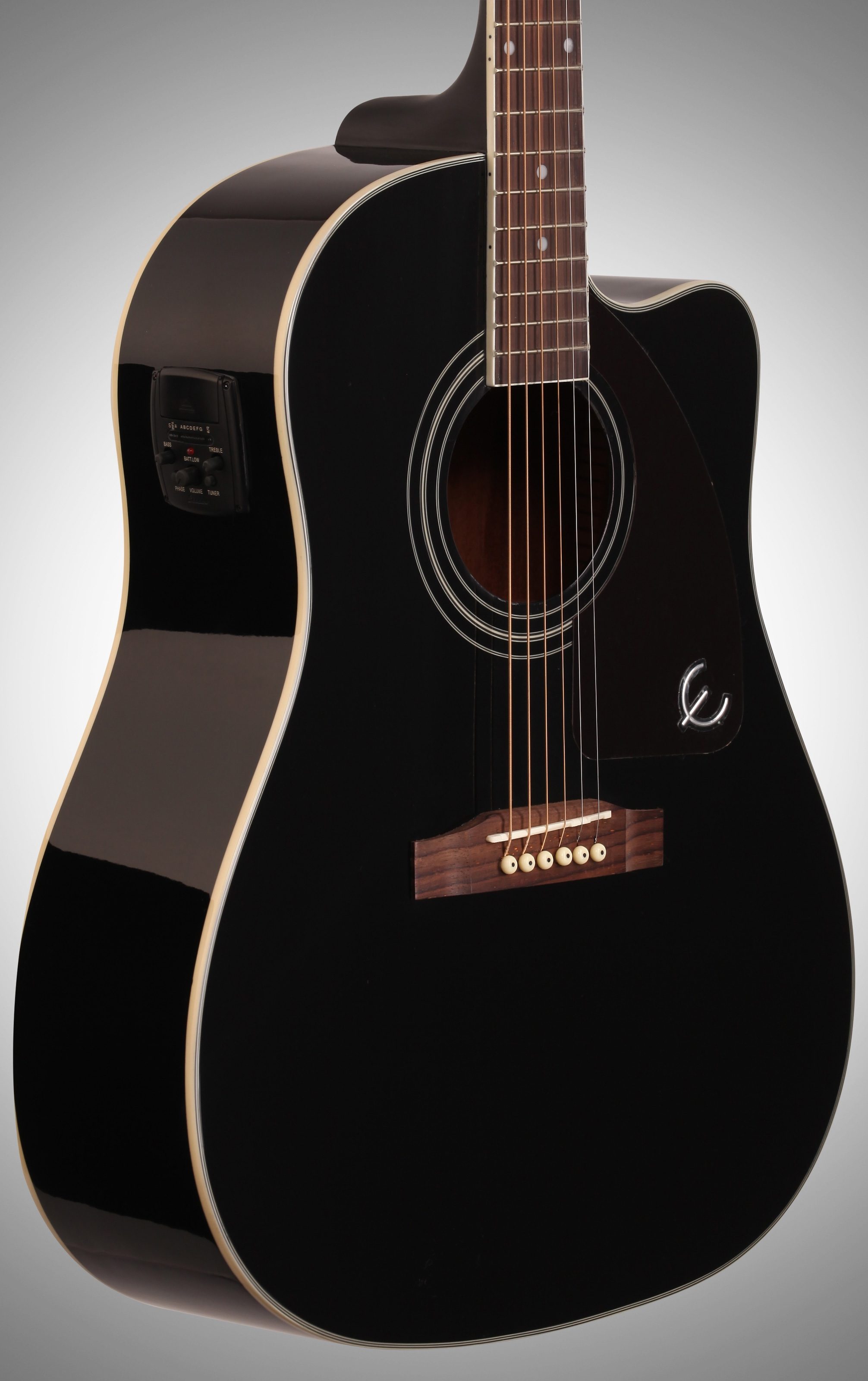 Epiphone エピフォン AJ-220SCE (ebony) - アコースティックギター