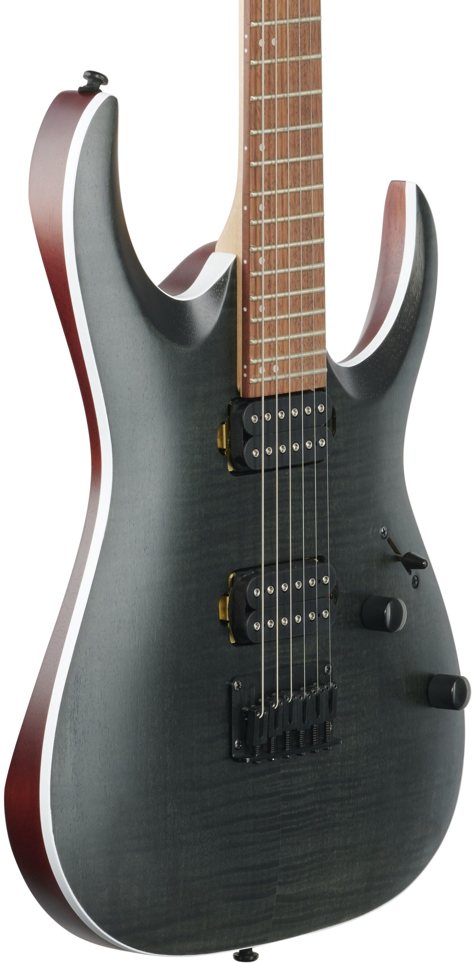 Ibanez RGA42FM Electric Guitar, Transparent Gray Flat, Full Left Front