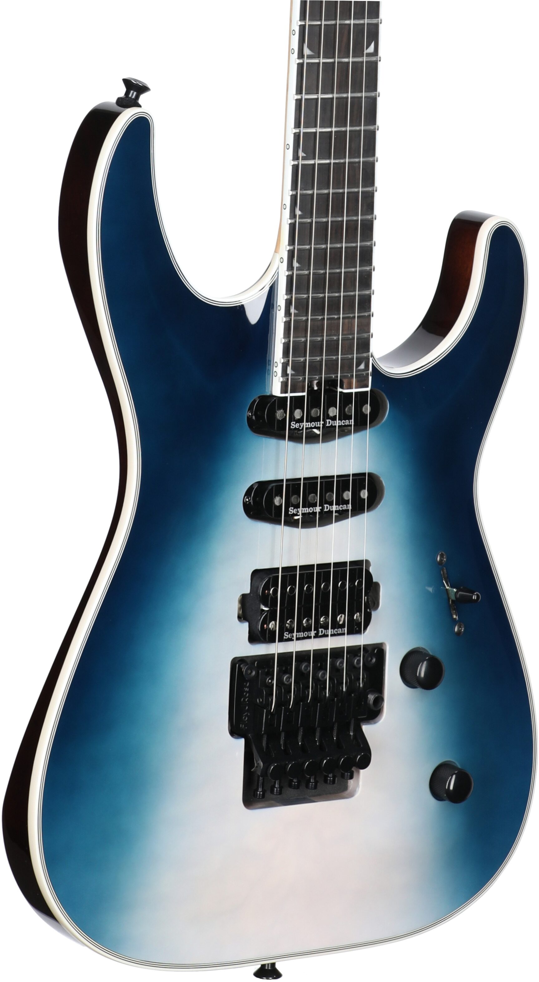 Jackson Pro Plus Soloist SLA3Q Electric Guitar (with Gig Bag), Poplar Burst, Open Box (Very Good), Full Left Front