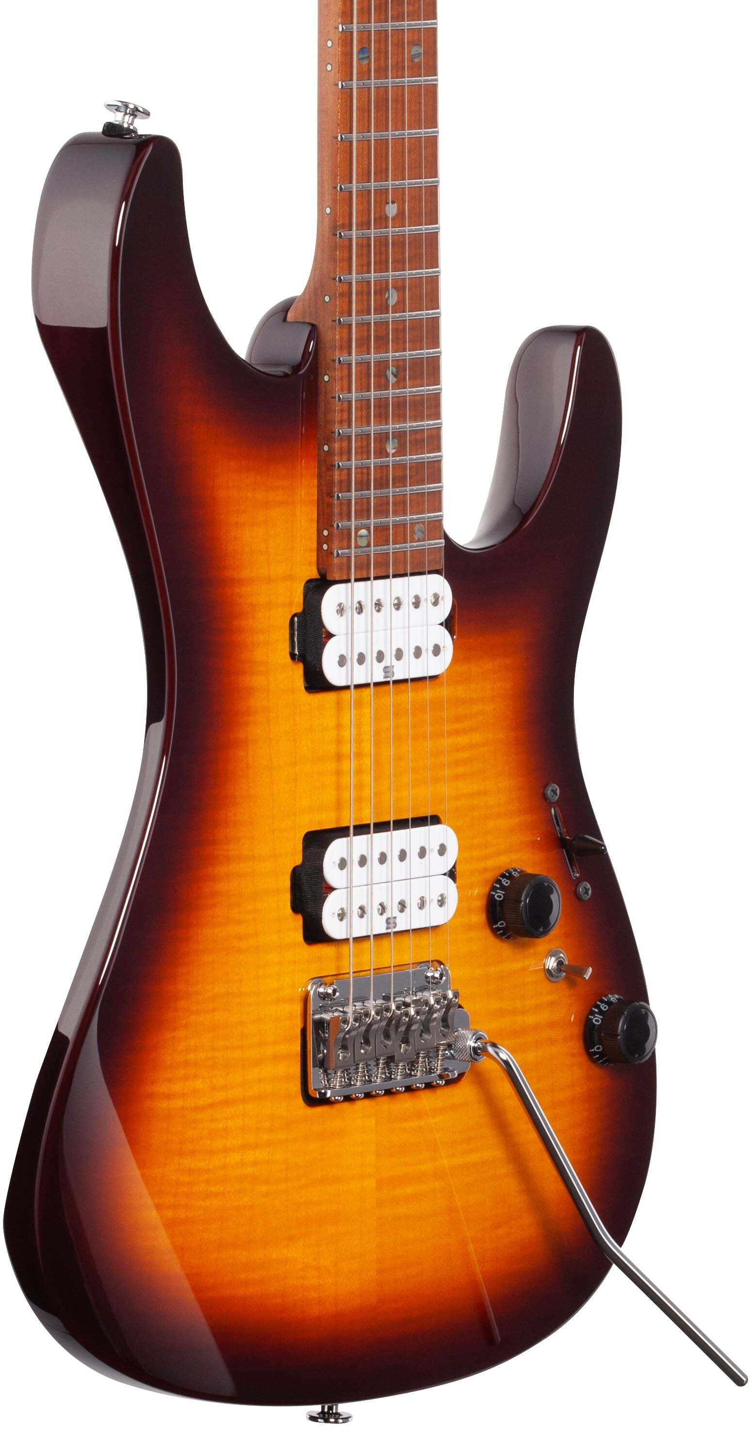 Ibanez AZ2402FF Prestige Electric Guitar (with Case), Full Left Front