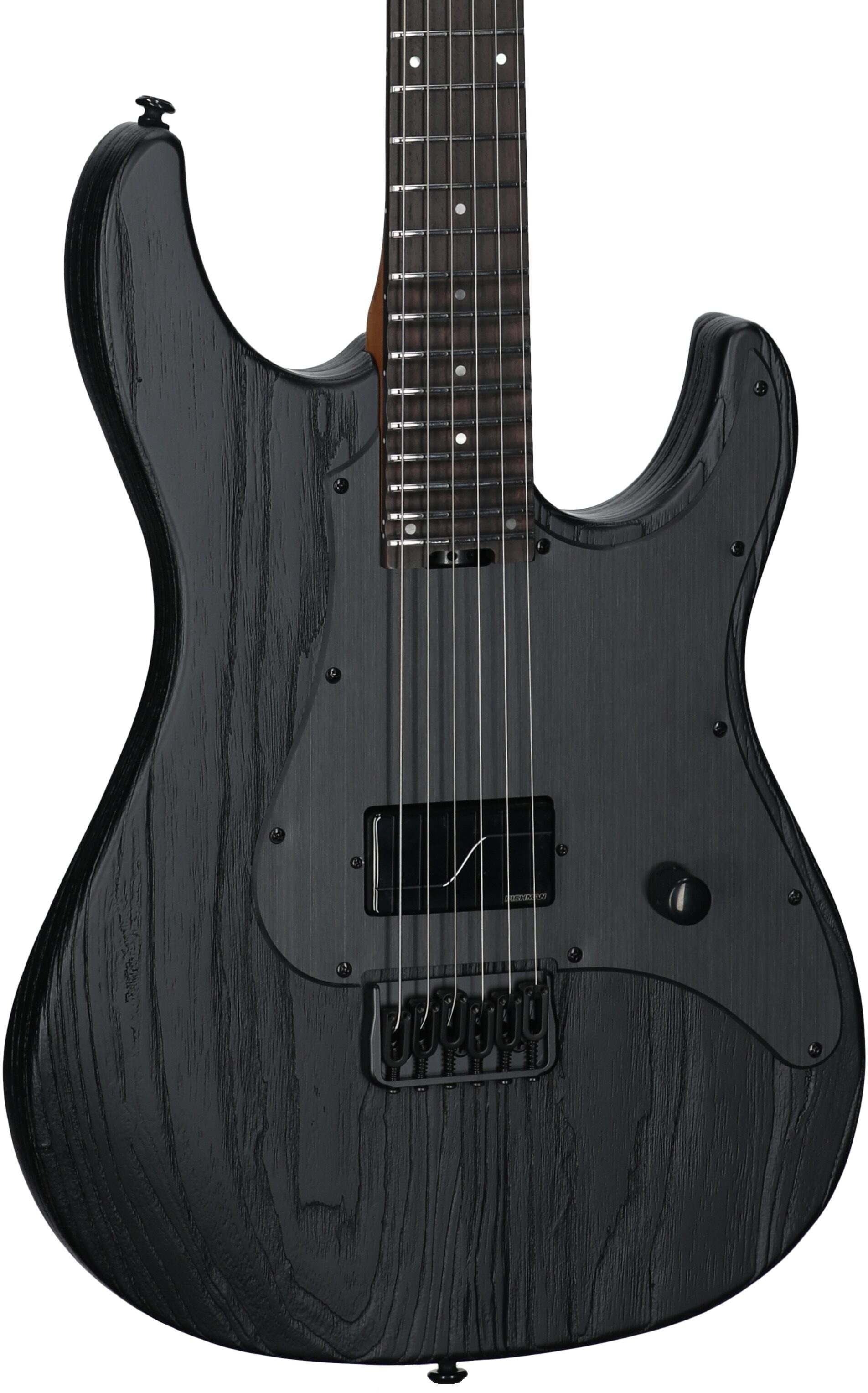 ESP LTD Deluxe SN-1 HT Electric Guitar, Black Blast, Full Left Front