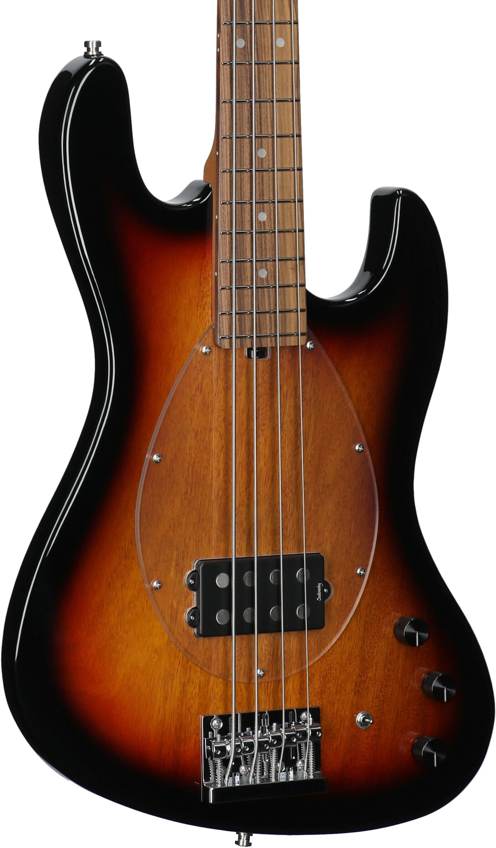 Sadowsky MetroExpress MV4 Electric Bass, Morado Fingerboard (with Gig Bag), Sunburst, Full Left Front