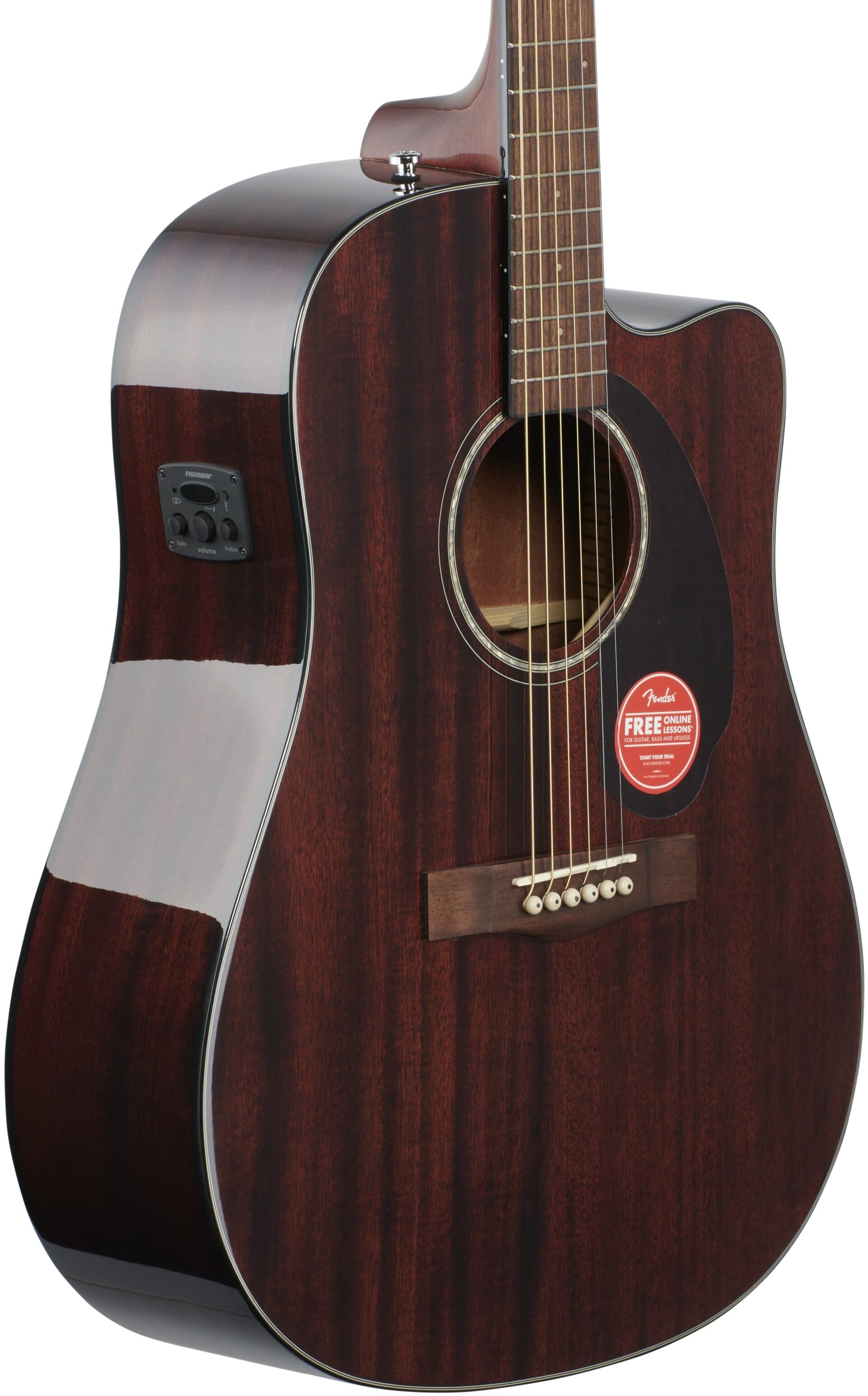 Fender CD-140SCE Dreadnought Acoustic-Electric Guitar, with Walnut  Fingerboard (and Case)