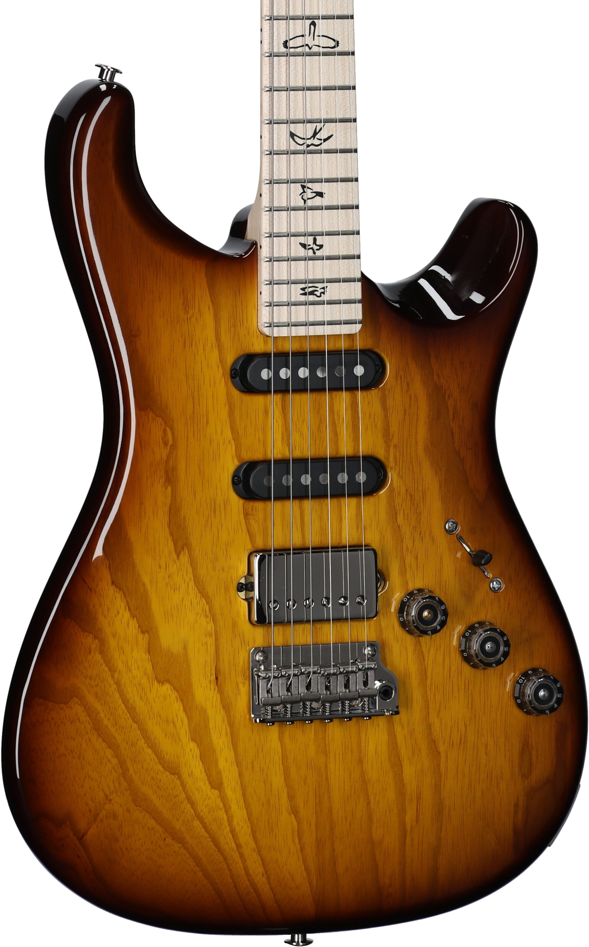 PRS Paul Reed Smith Fiore Electric Guitar (with Gig Bag), Sunflower, Open Box (Very Good), Full Left Front