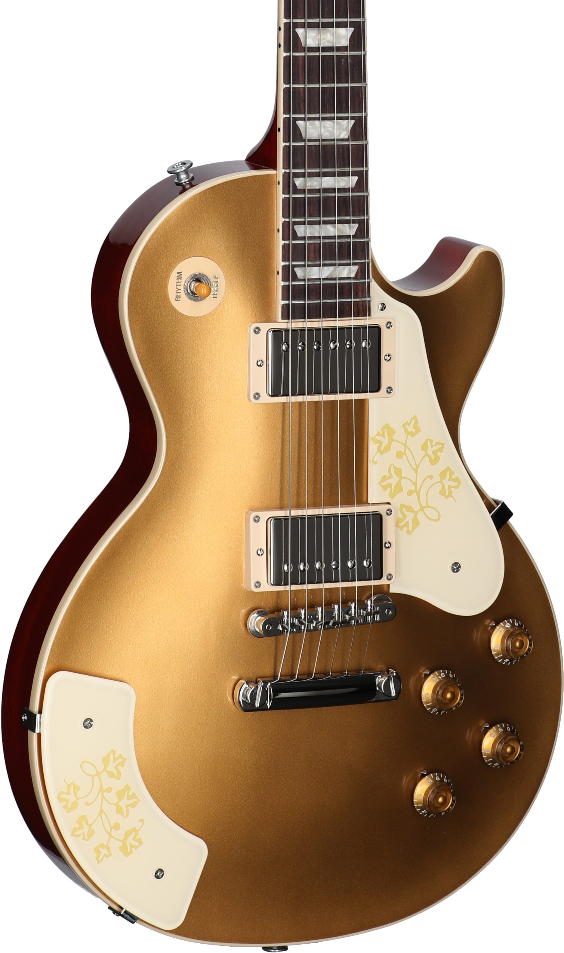 Gibson Mary Ford Les Paul Standard Electric Guitar (with Case), Gold Top, Open Box (Very Good), Full Left Front