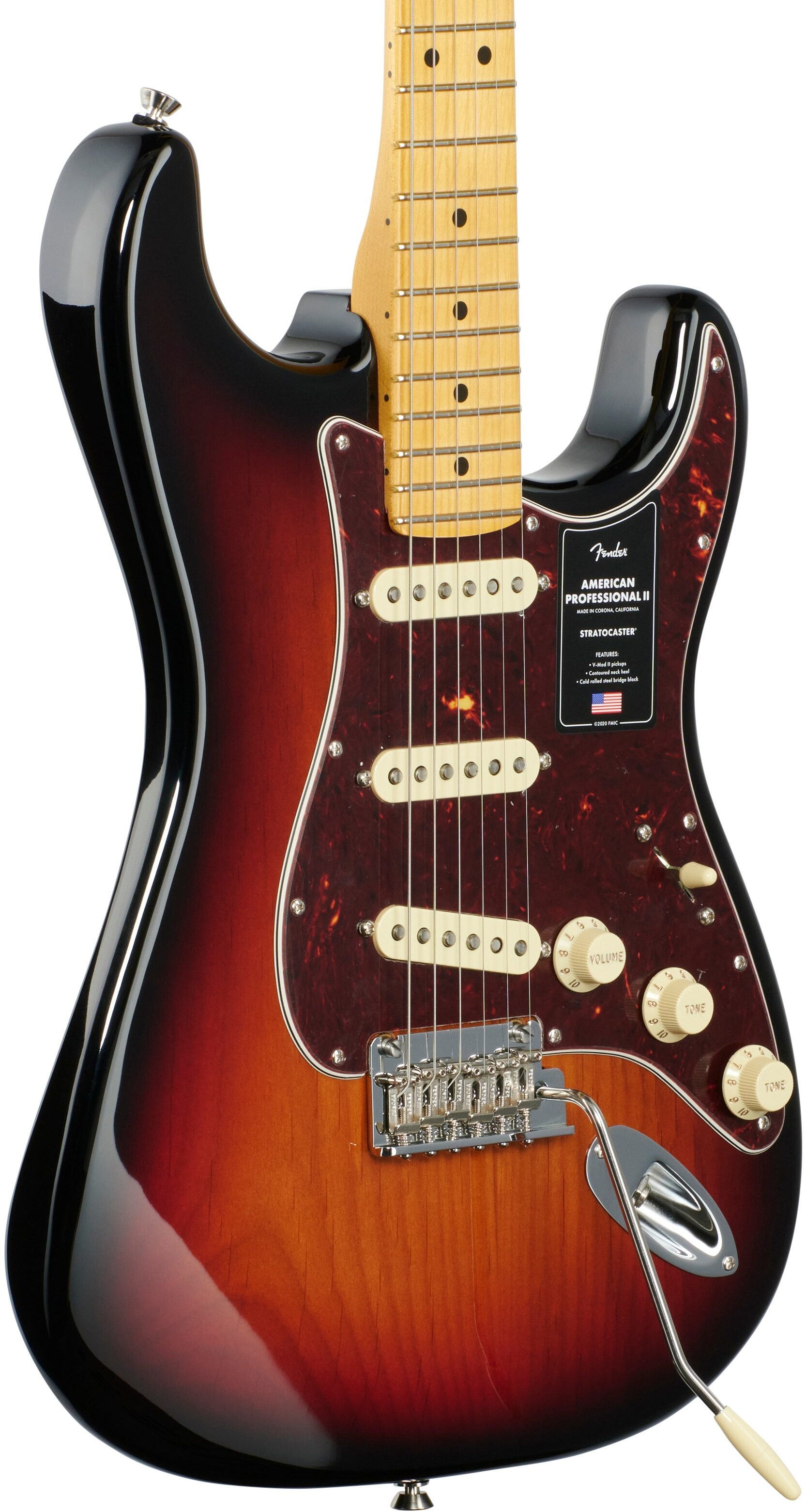 Fender American Pro II Stratocaster Electric Guitar, Maple