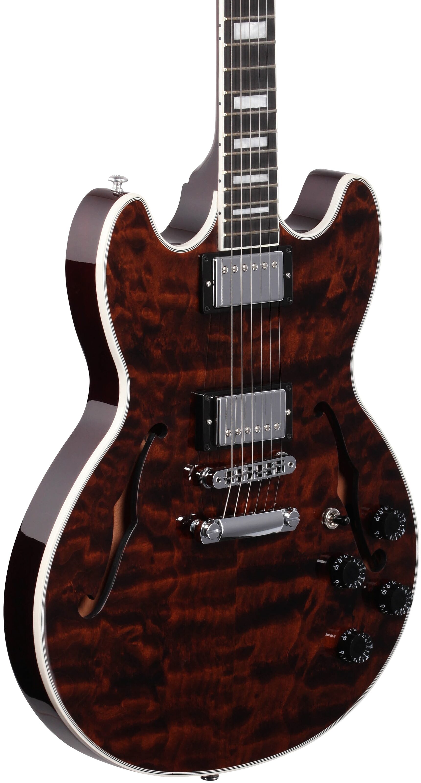 Gibson Limited Edition Midtown Deluxe Quilted Electric Guitar (with Case), Full Left Front