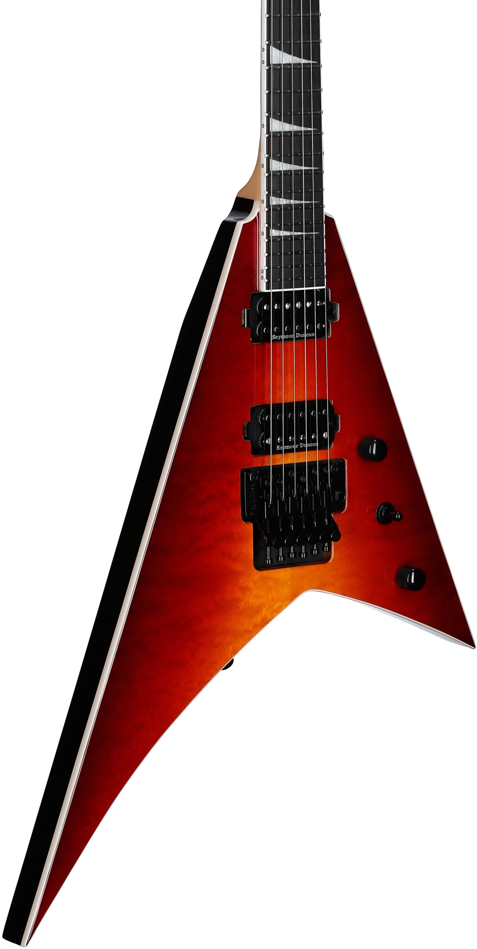 Jackson Pro Series Rhoads RR24 Electric Guitar, Firestorm, Open Box (Good), Full Left Front