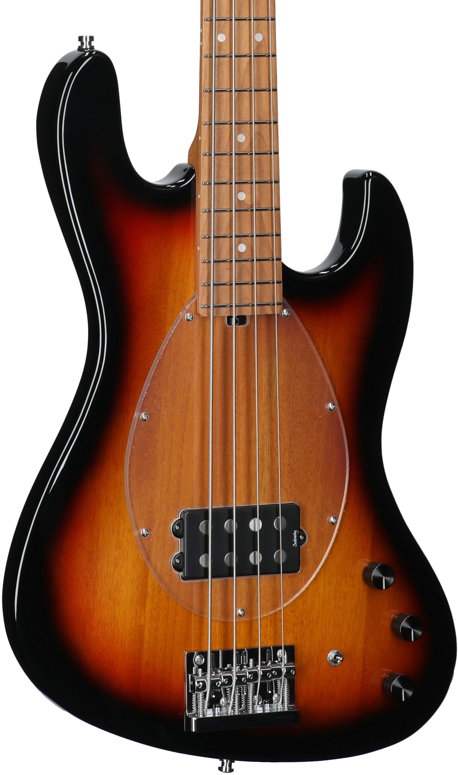 Sadowsky MetroExpress MV4 Electric Bass, Maple Fingerboard (with Gig Bag), Sunburst, Full Left Front