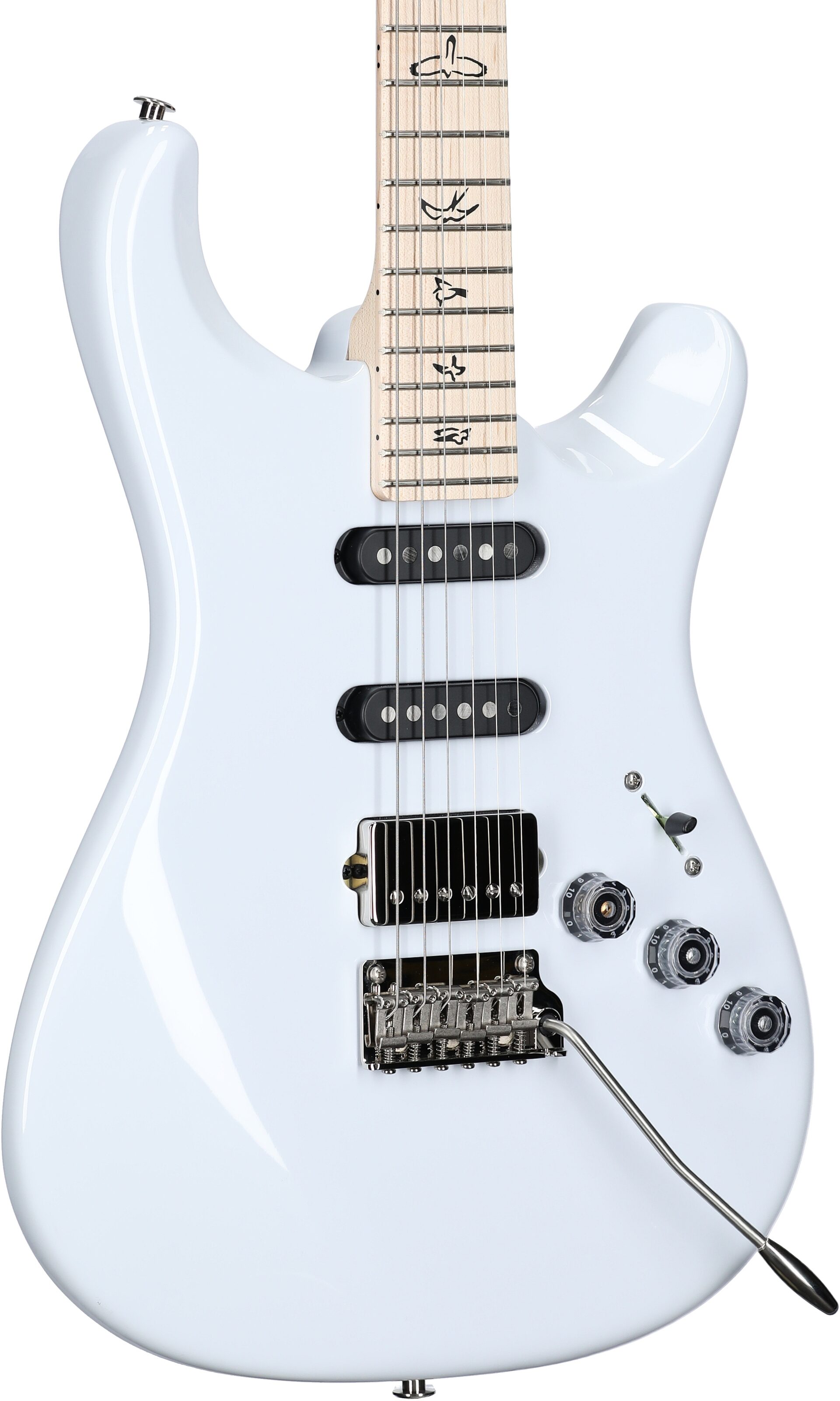 PRS Paul Reed Smith Fiore Electric Guitar (with Gig Bag), Sugar Moon, Full Left Front