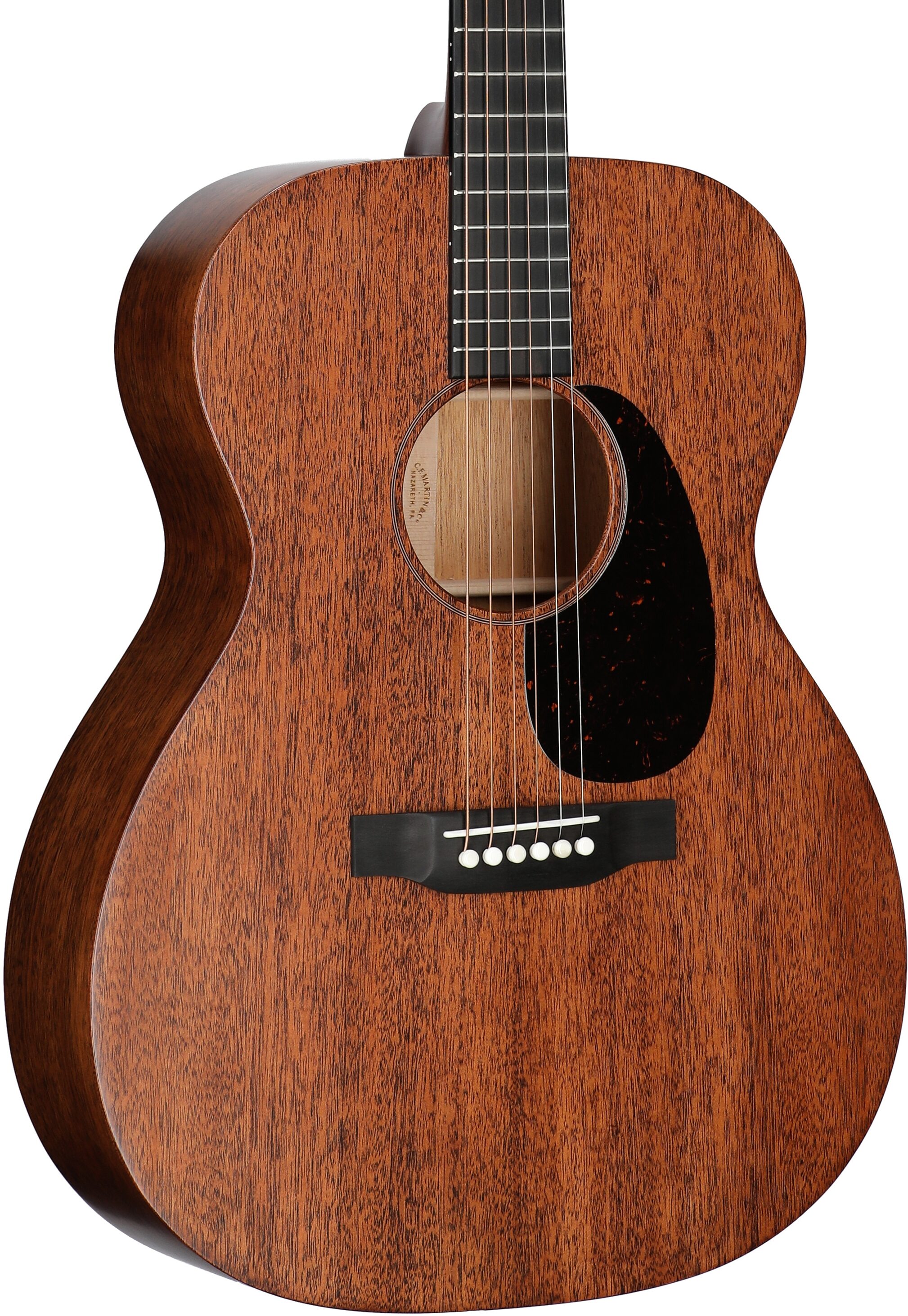 Martin 000-17 Acoustic Guitar (with Gig Bag), Natural, Full Left Front