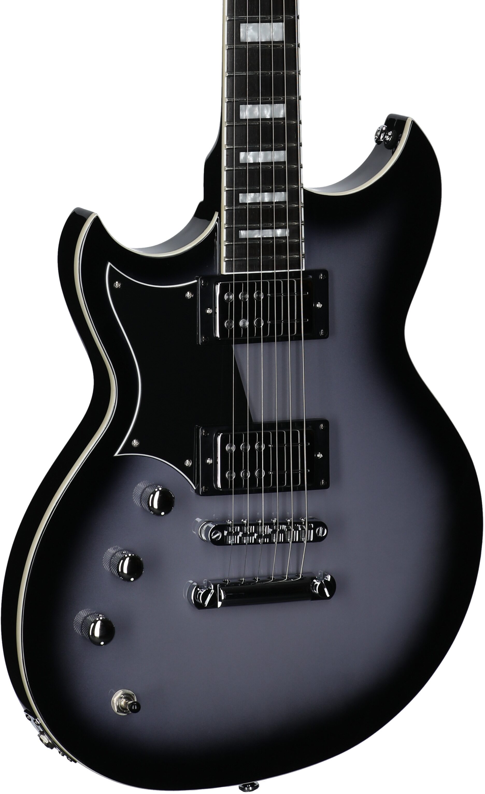 Reverend Sensei RA Electric Guitar, Left-Handed, Periwinkle Burst, Full Left Front