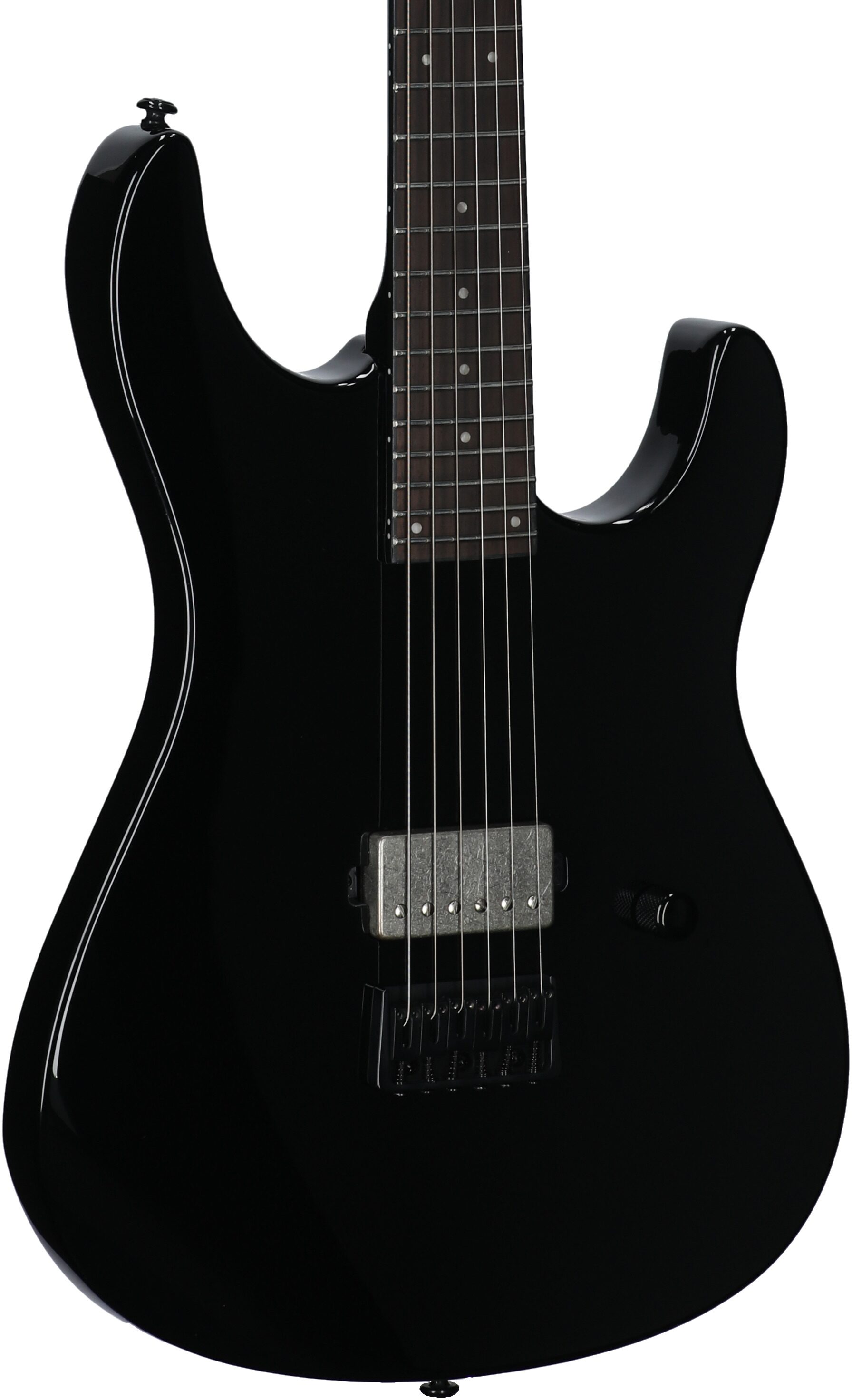 ESP LTD SN-201HT Electric Guitar, Black, Full Left Front