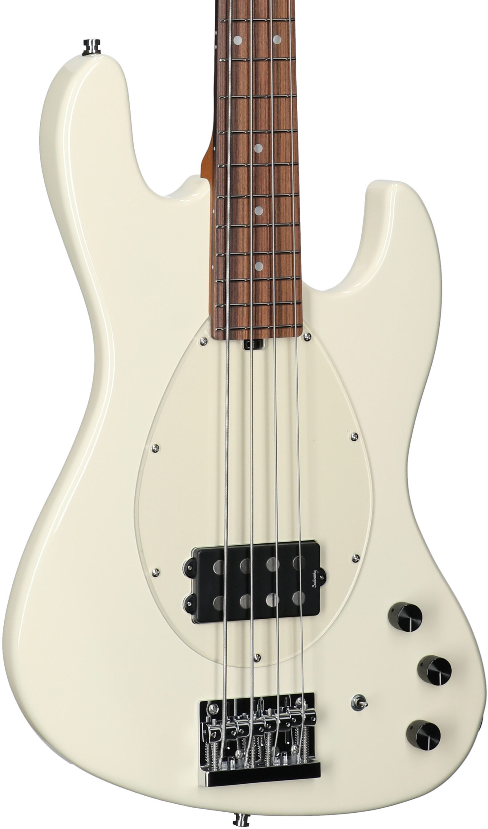 Sadowsky MetroExpress MV4 Electric Bass, Morado Fingerboard (with Gig Bag), Olympic White, Full Left Front