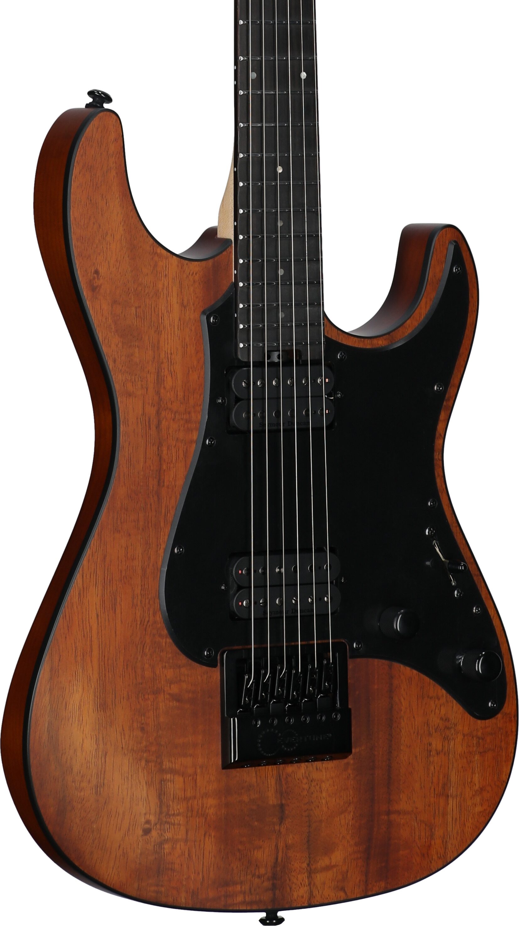 ESP LTD SN-1000 EverTune Electric Guitar, Koa Natural Satin, Full Left Front
