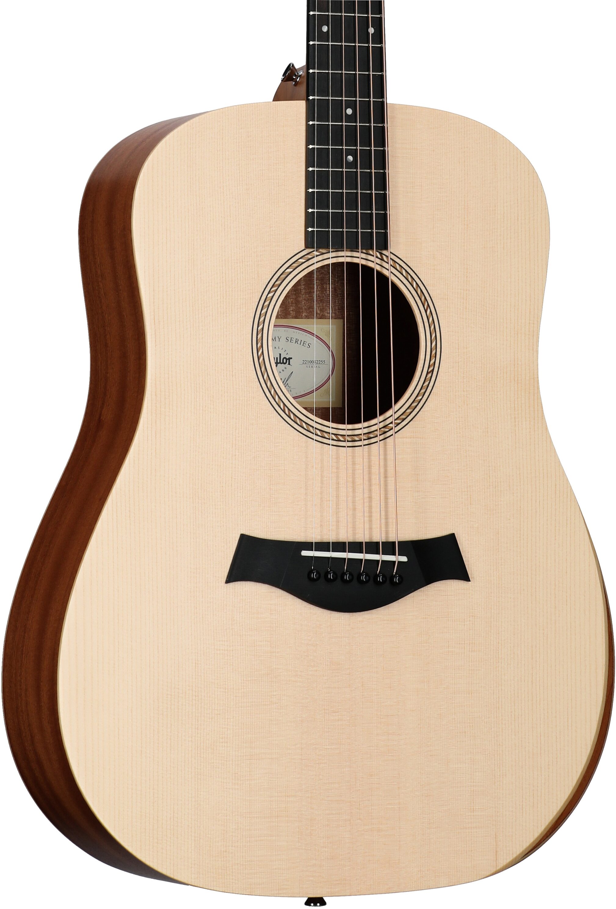 Taylor Academy 10 Acoustic Guitar, Left-Handed (with Gig Bag), New, Full Left Front