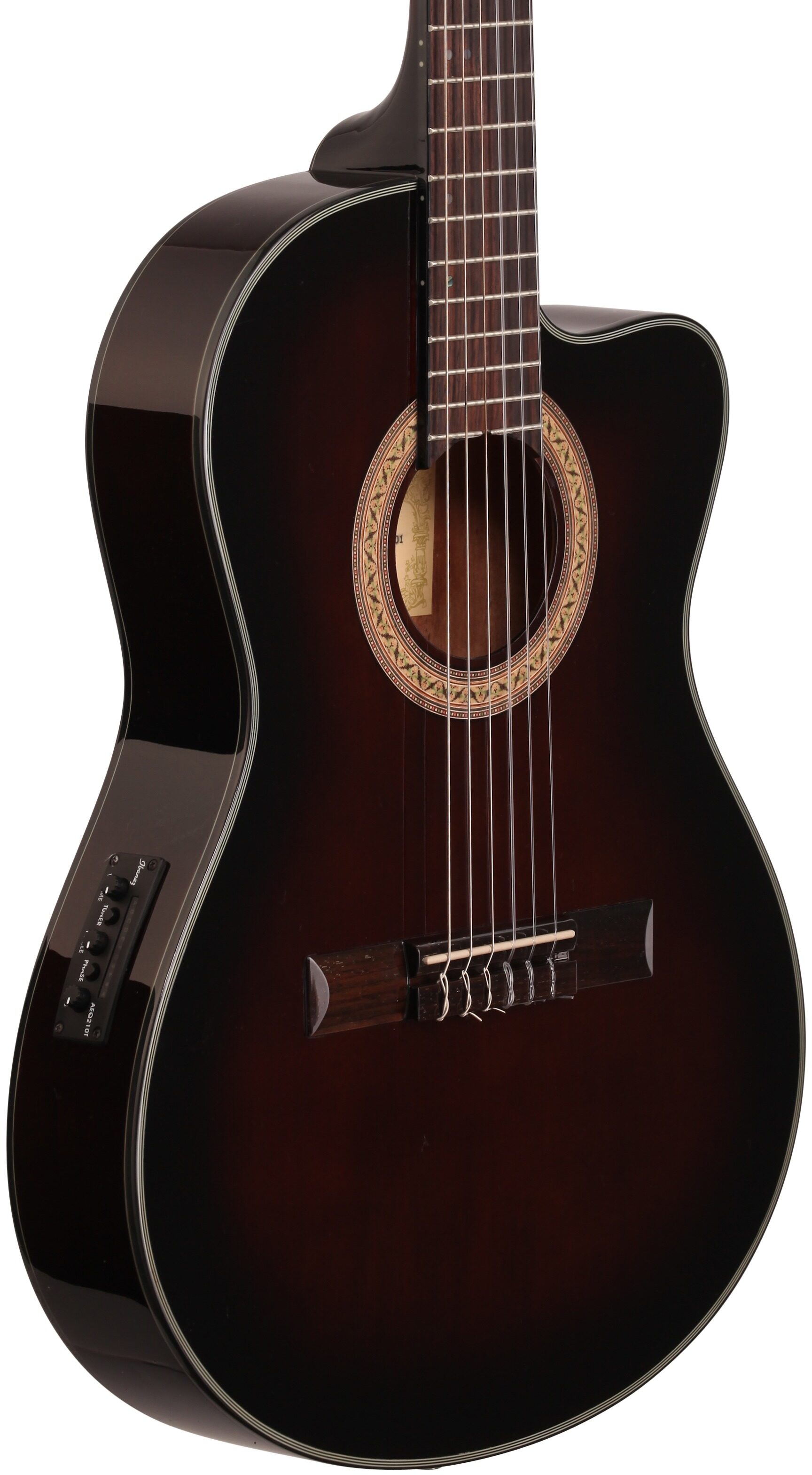 Indbildsk strand Fakultet Ibanez GA35TCE Thinline Classical Acoustic-Electric Guitar